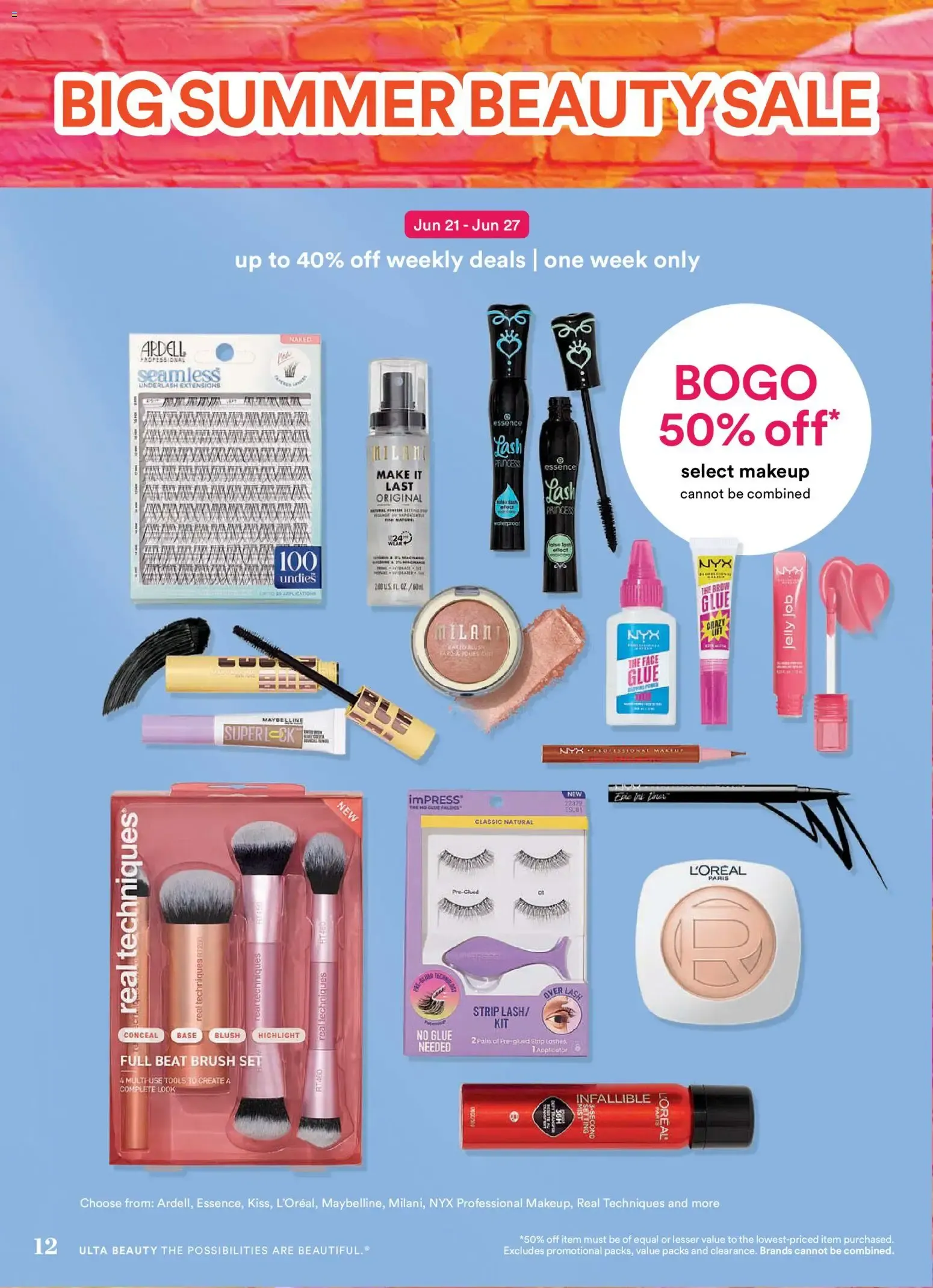 Weekly ad Ulta Beauty: Big Summer Beauty Sale from June 19 to July 11 2026 - Page 12