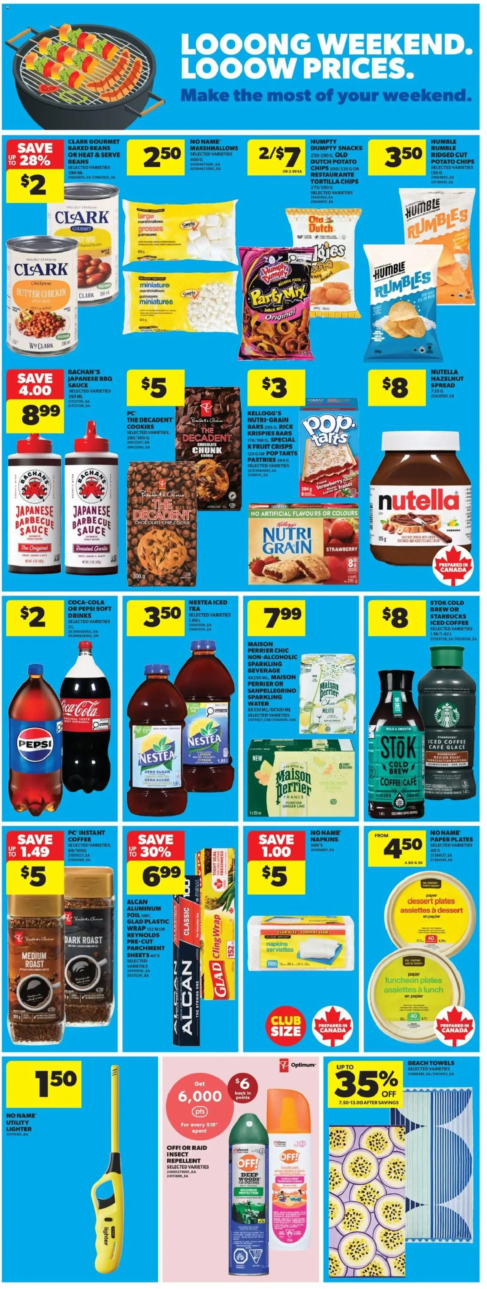 LOOONG WEEKEND. LOOOW PRICES. from July 30 to August 5 2026 - flyer page 8