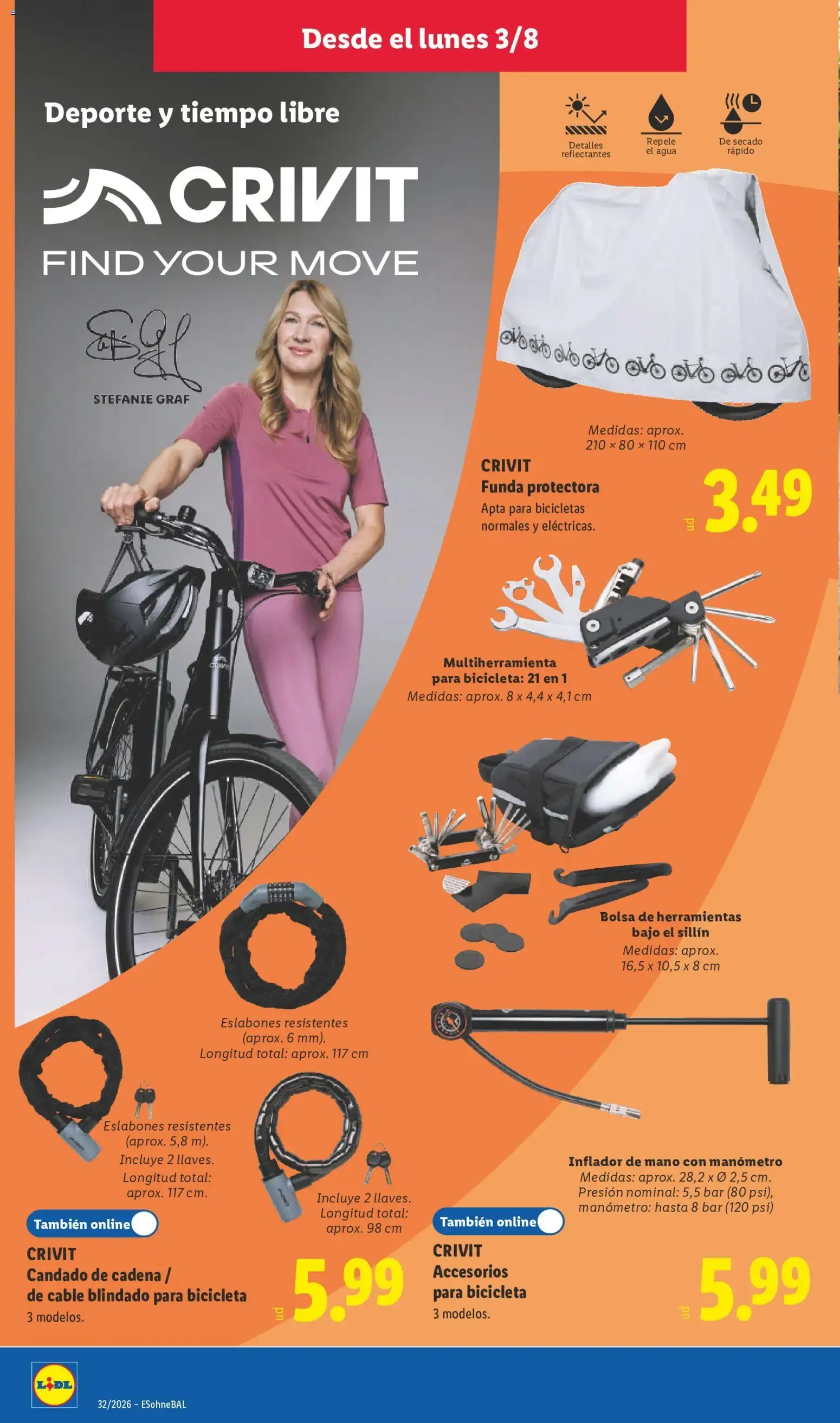 Catálogo de Lidl folleto de bazar del 03/08/2026 | Ofertas 3 de agosto al 9 de agosto 2026 - Página 12