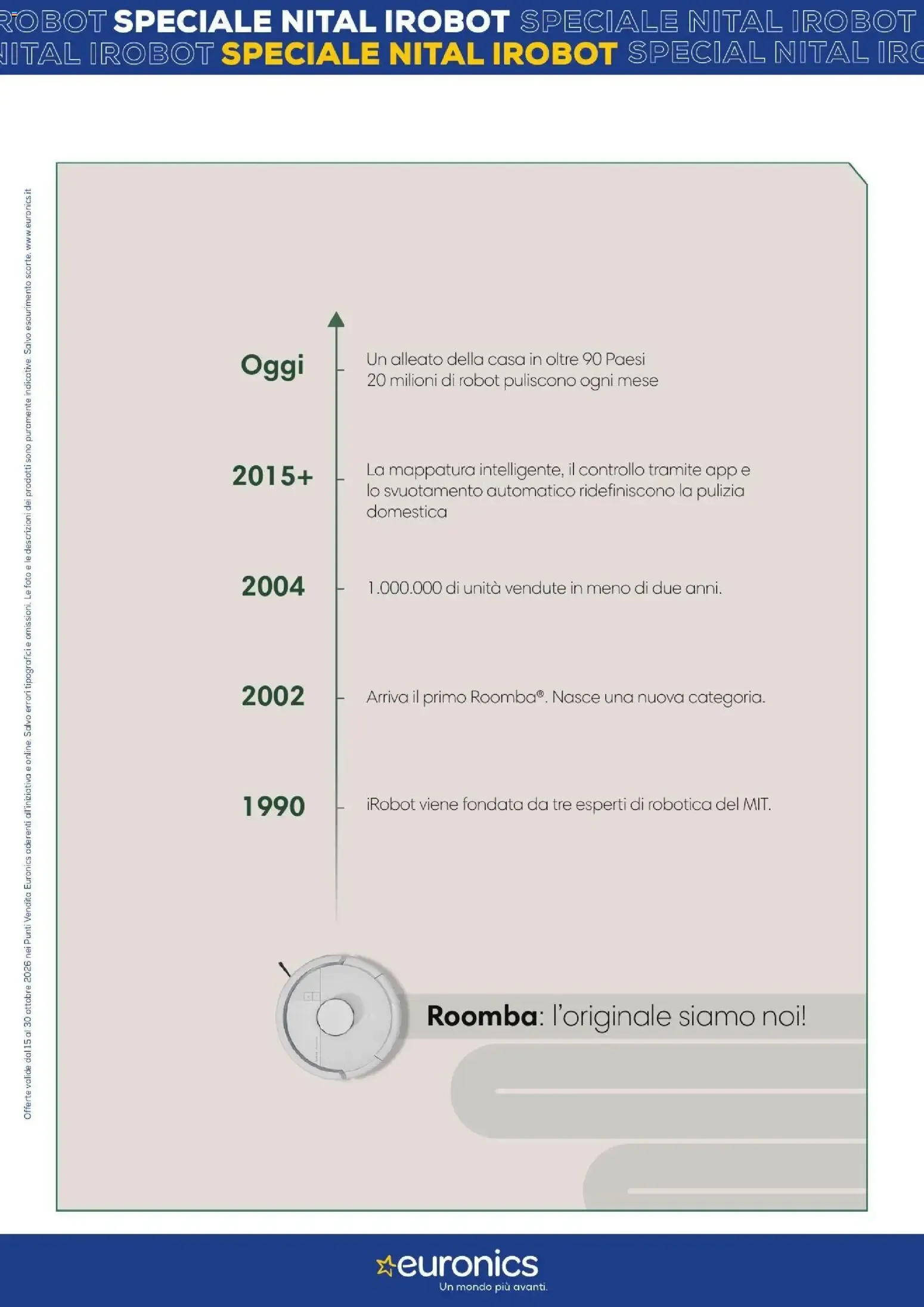 Nuovo Euronics volantino Irobot dal 15/10/2026 > offerte anteprima 🛍️ da 15 ottobre a 30 ottobre di 2026 - Pagina del volantino 3