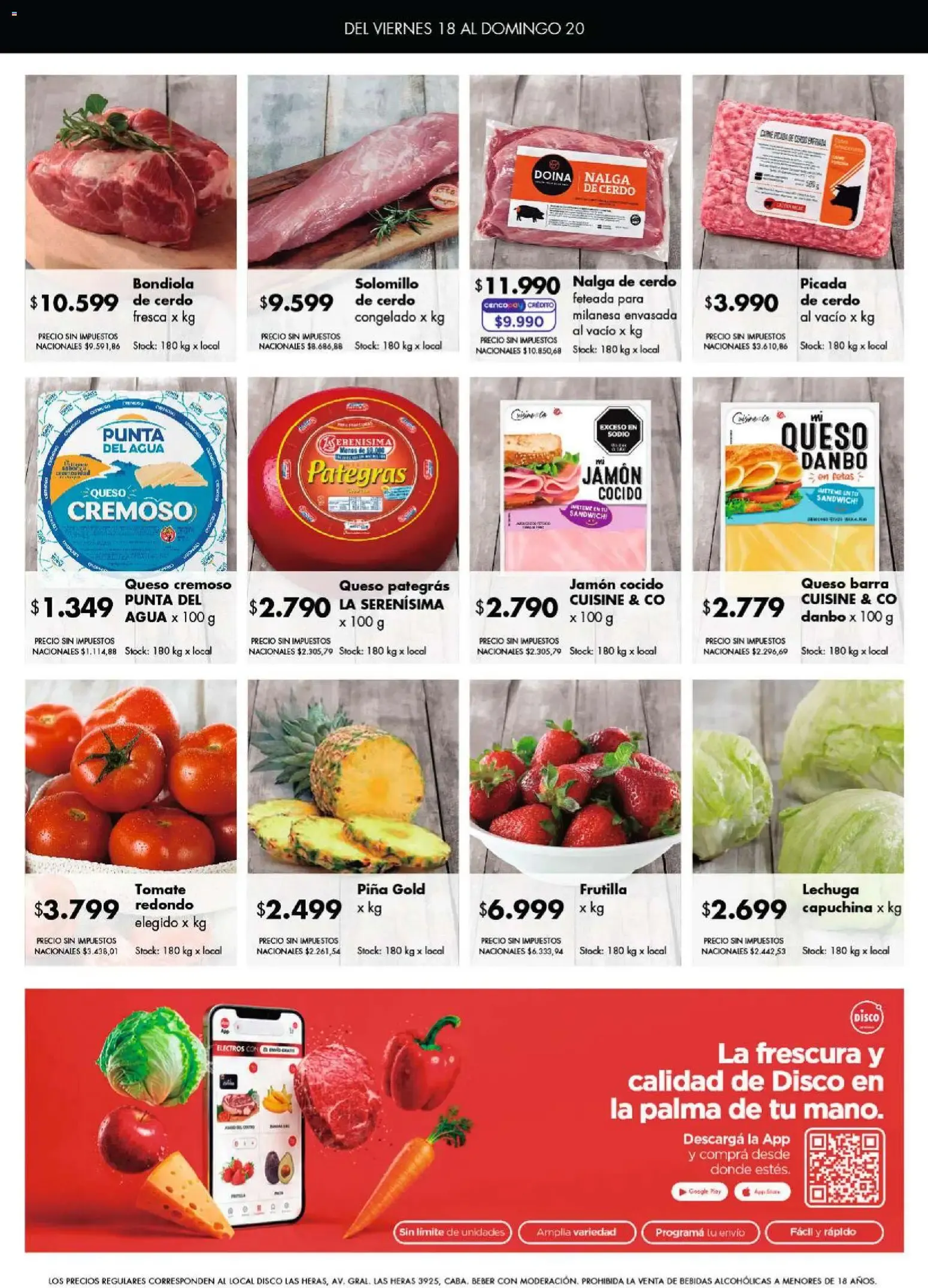 Ofertas de Disco - Super Ofertas del 18/09/2026 al 20/09/2026 18 de septiembre al 20 de septiembre 2026 - Página 8 del catálogo