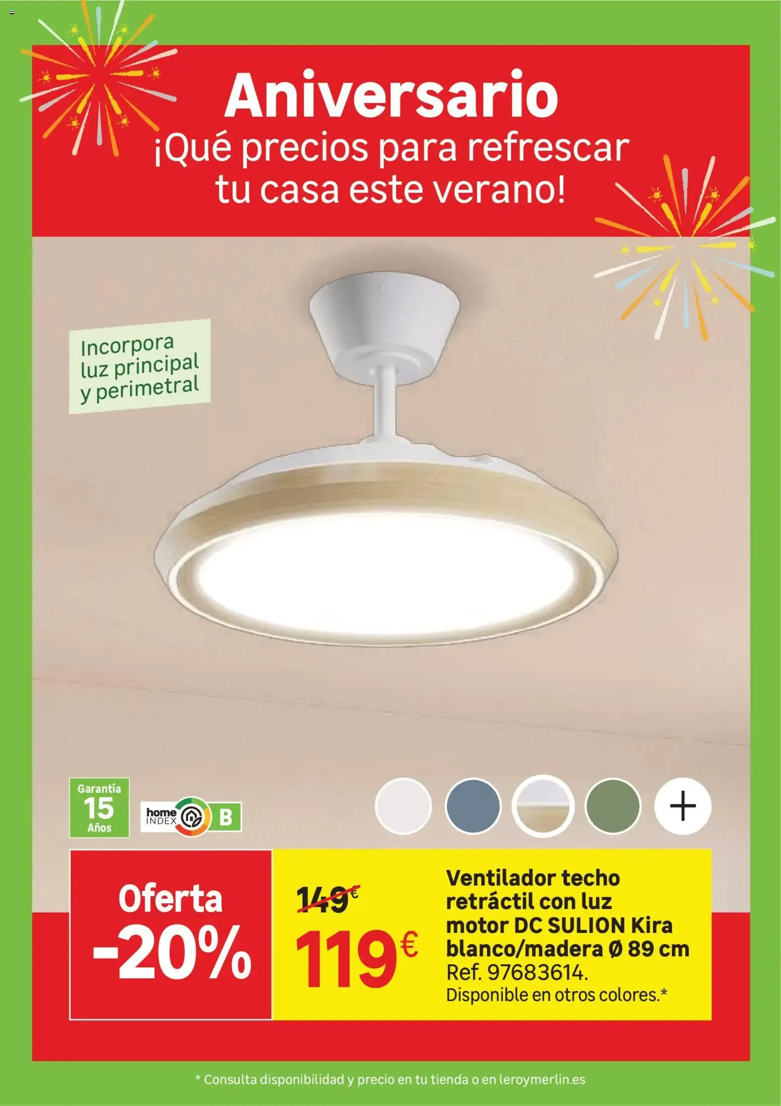 Catálogo de Leroy Merlin Aniversario 23 de junio al 20 de julio 2026 - Página 38