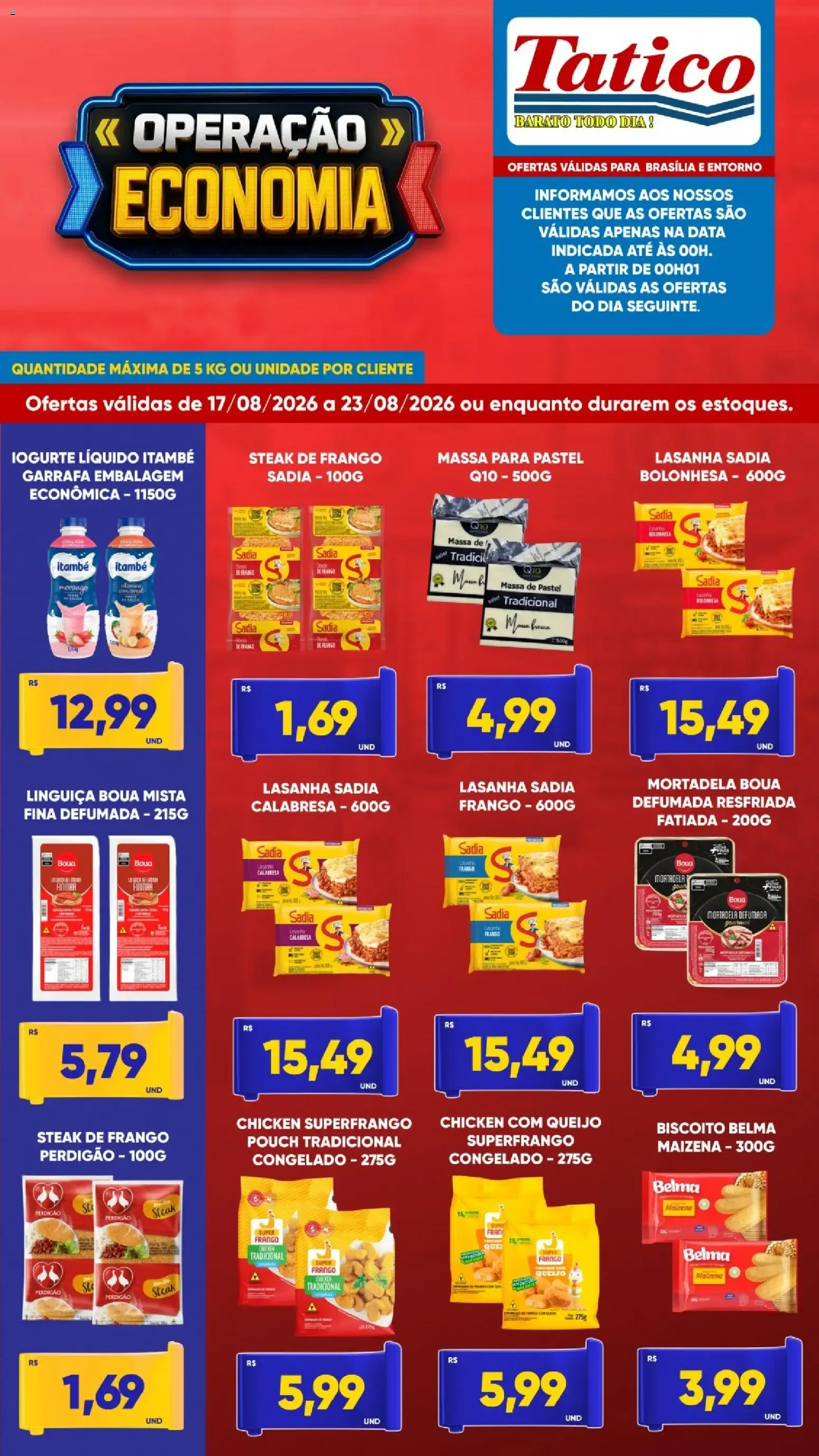Encarte de Tatico - Operação Economia 17 de agosto até 23 de agosto 2026 - Pagina 2