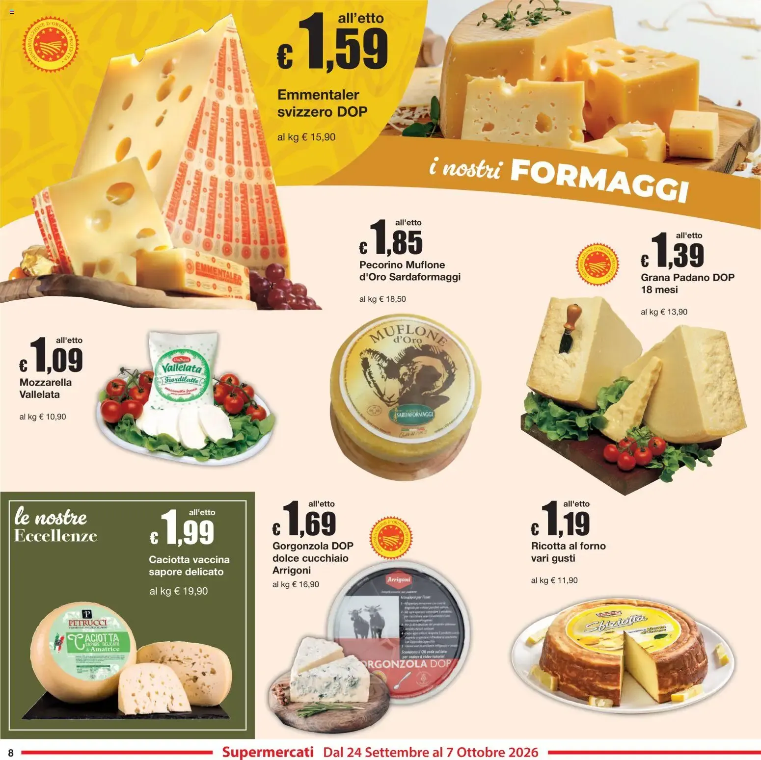 Sì con Te volantino dal 24/09/2026 - online Offerte da 24 settembre a 7 ottobre di 2026 - Pagina del volantino 8