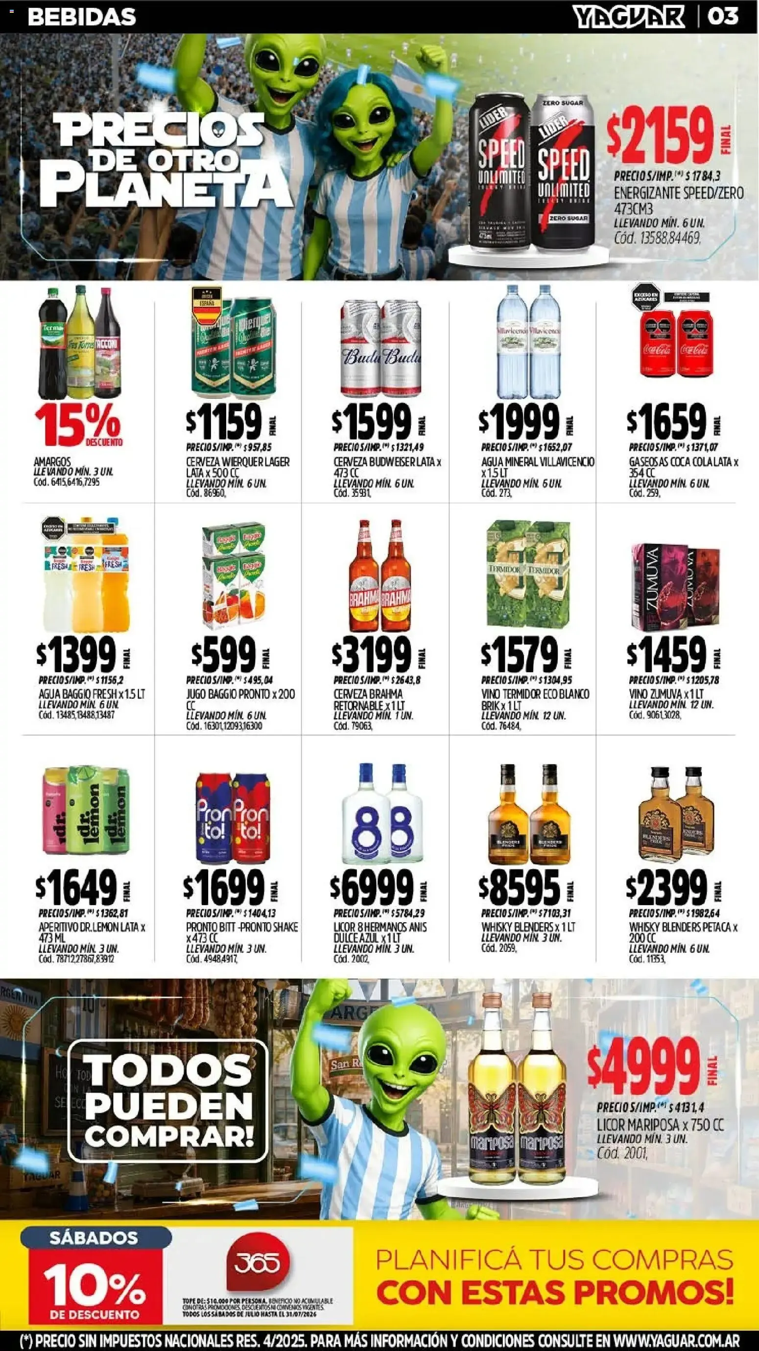 Ofertas de Yaguar - Oferta Semanal Misiones del 06/07/2026 - 12/07/2026 6 de julio al 12 de julio 2026 - Página 4 del catálogo