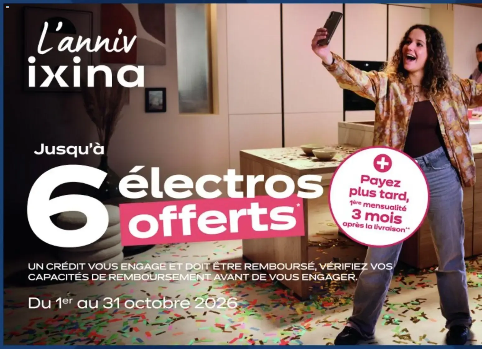Ixina catalogue à partir du 01/10/2026 - promo en ligne du 1 octobre au 31 octobre 2026 - Catalogue page 1