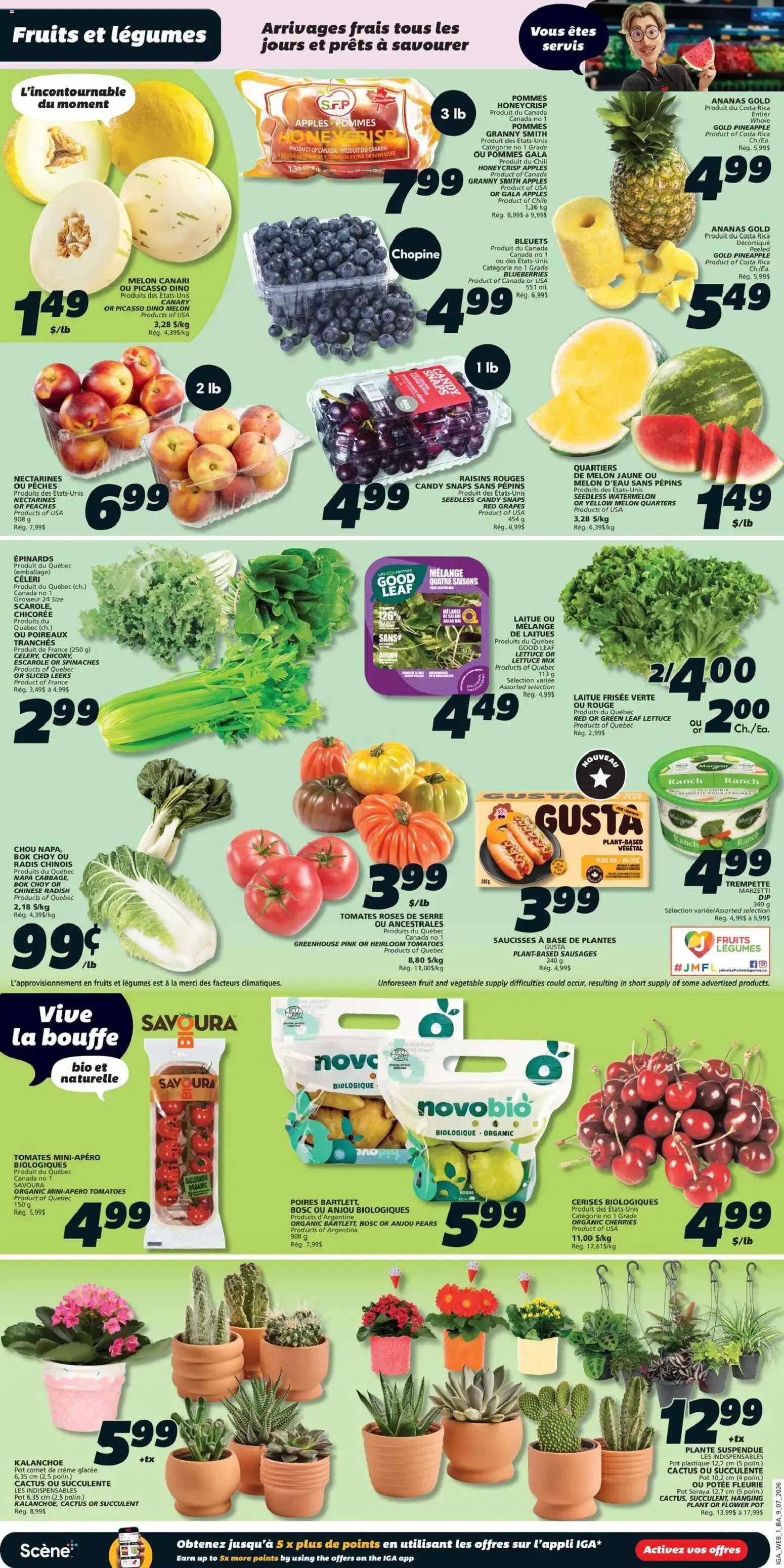 IGA weekly flyer / circulaire from Jul 9, 2026 > weekly specials & deals from July 9 to July 15 2026 - flyer page 3