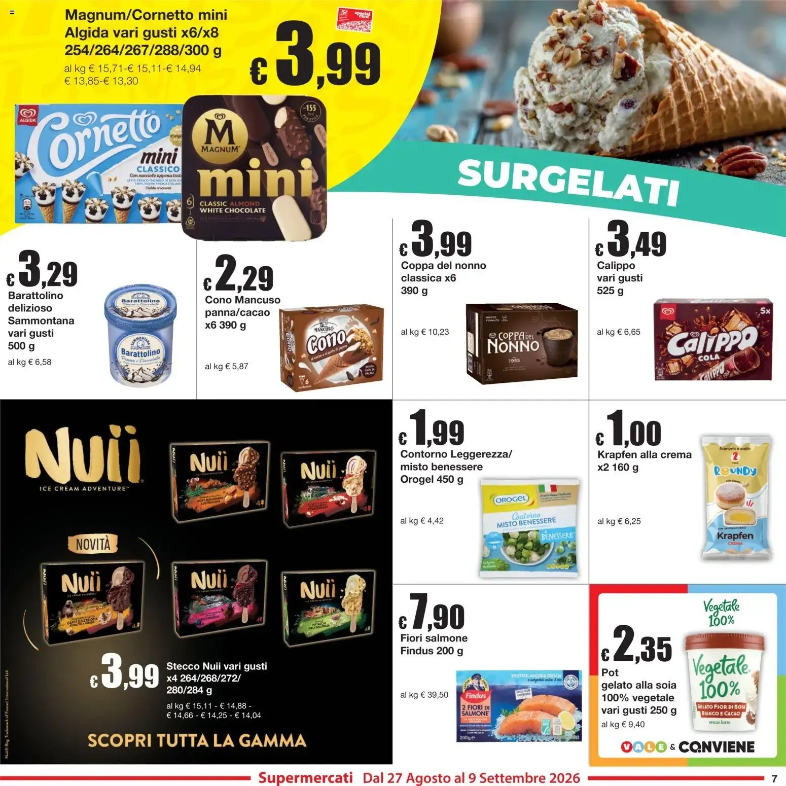 Sì con Te volantino dal 27/08/2026 - online Offerte da 27 agosto a 9 settembre di 2026 - Pagina del volantino 7