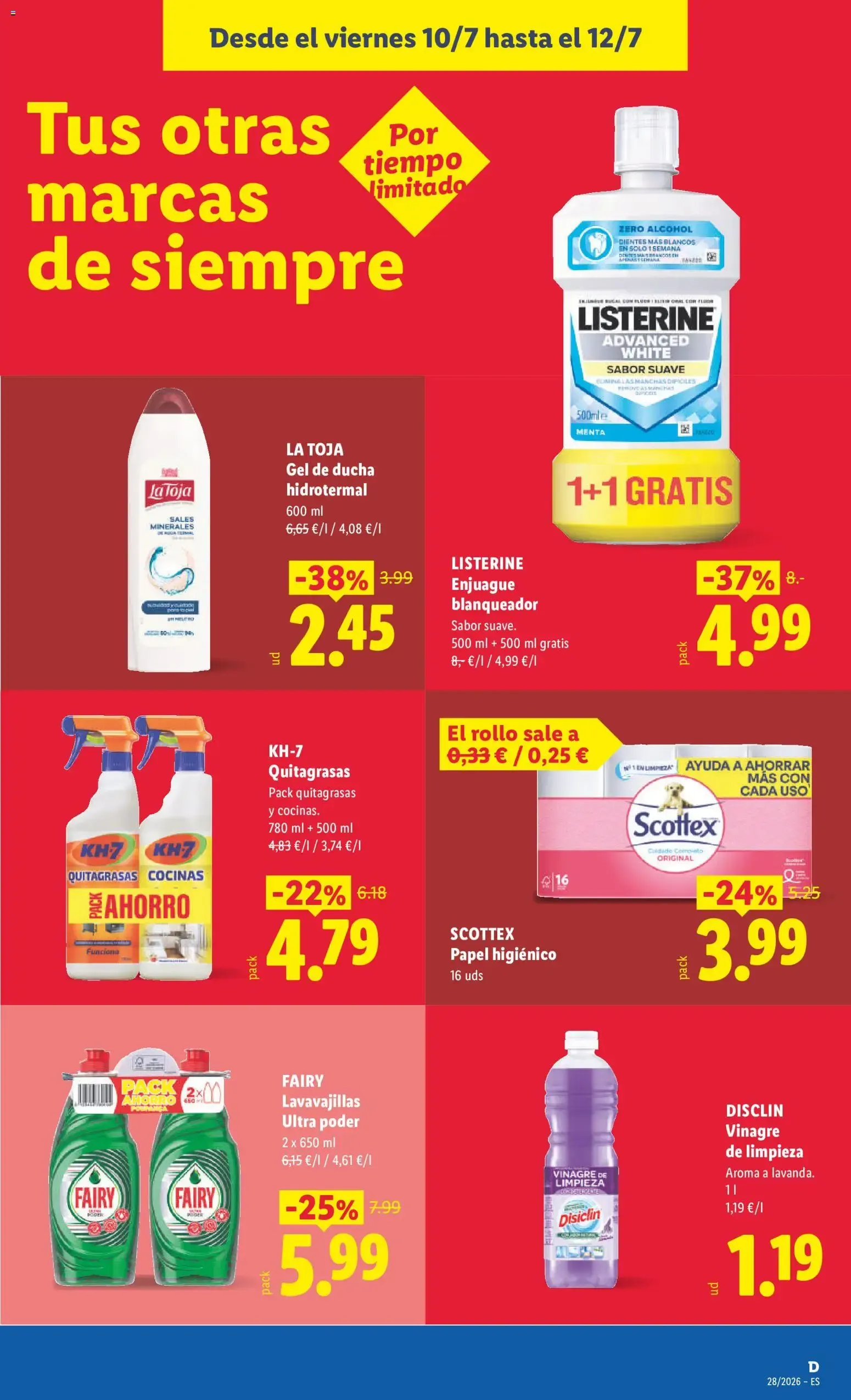 Catálogo de Lidl Plus: acumula puntos y llévate premios extra 6 de julio al 12 de julio 2026 - Página 57