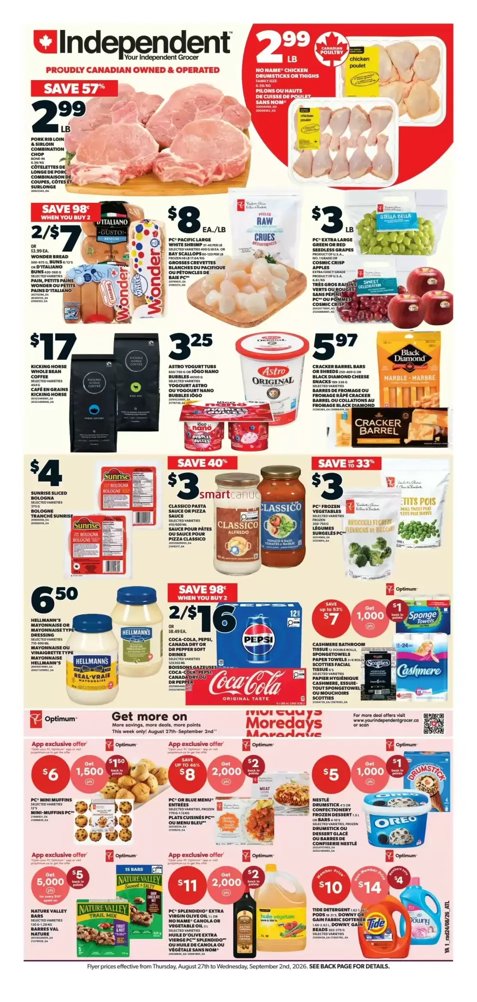 Independent Grocer Flyer from August 27 to September 2 2026 - flyer page 1