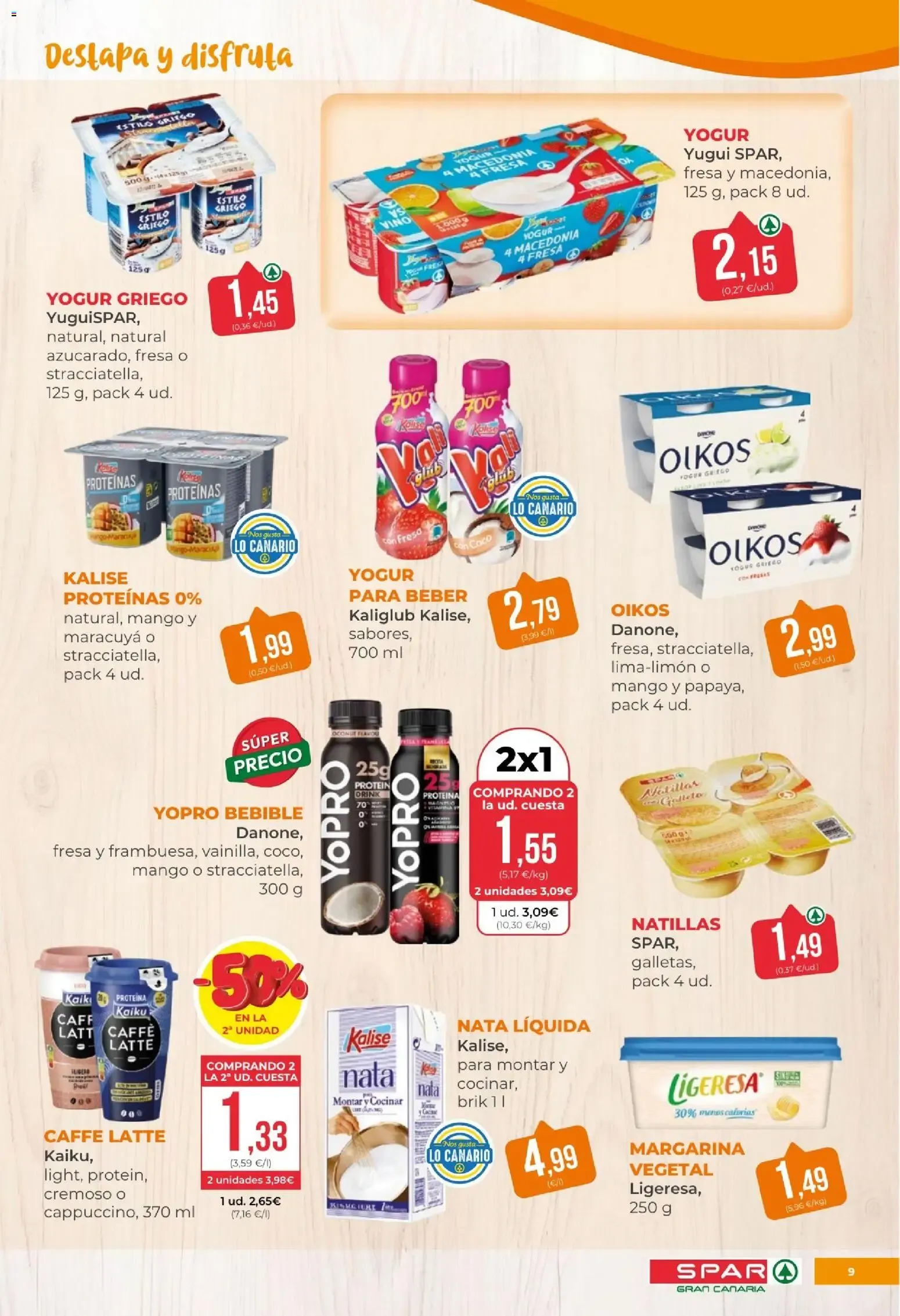 Catálogo de Spar folleto 24/07/2026 - 06/08/2026 24 de julio al 6 de agosto 2026 - Página 9
