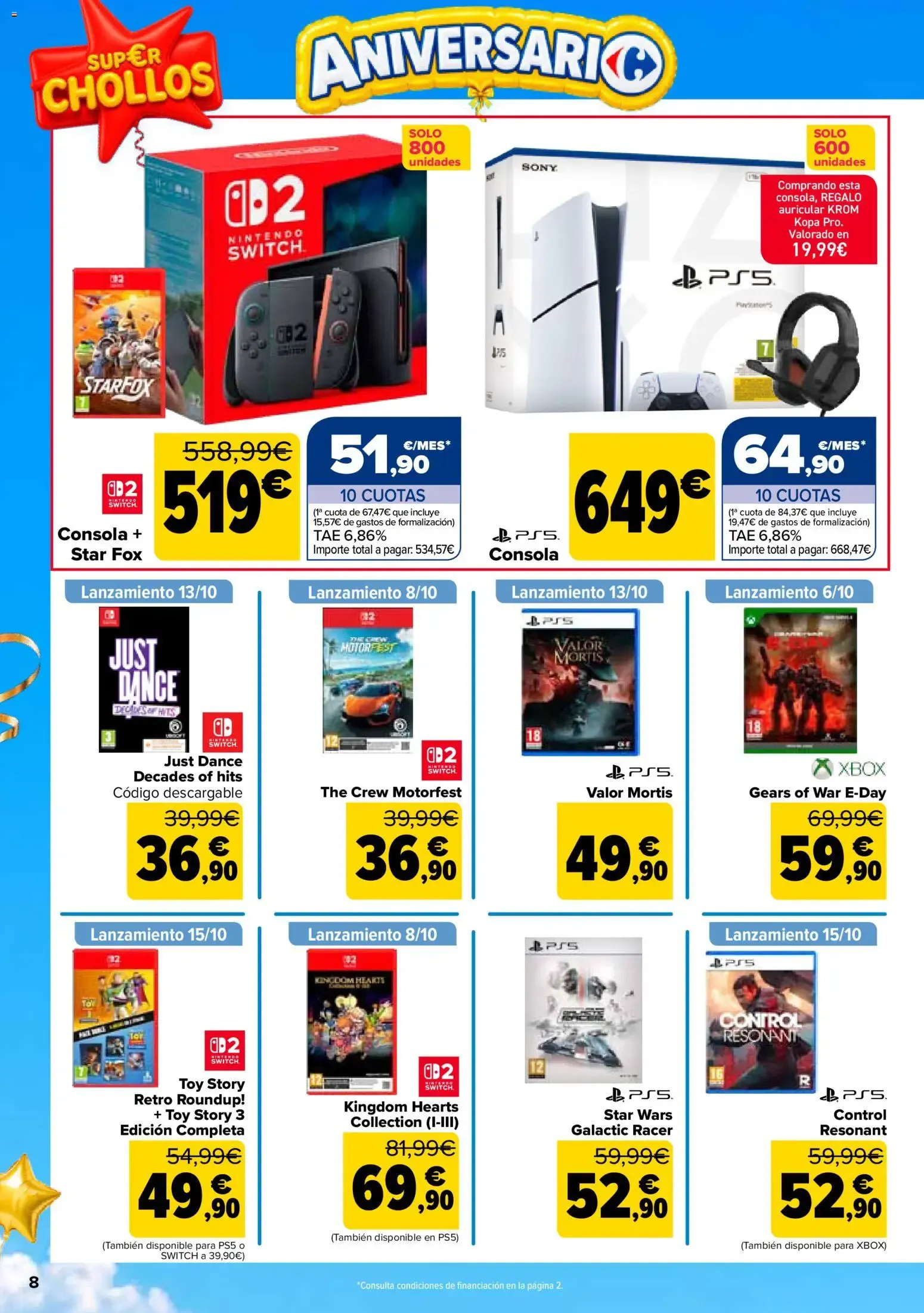 Catálogo de Carrefour Super chollos del 06/10/2026 | Catálogo 6 de octubre al 19 de octubre 2026 - Página 8