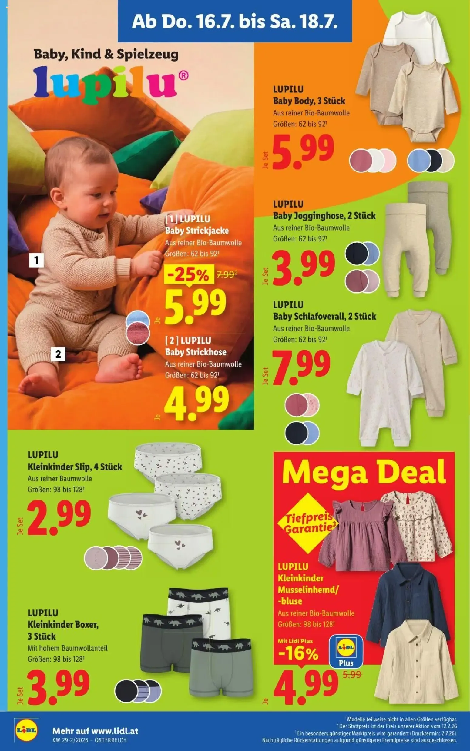 Lidl - Flugblatt ab 16.07.2026 - Angebote ab donnerstag von 16. Juli bis 18. Juli 2026 - Flugblätt seite 27