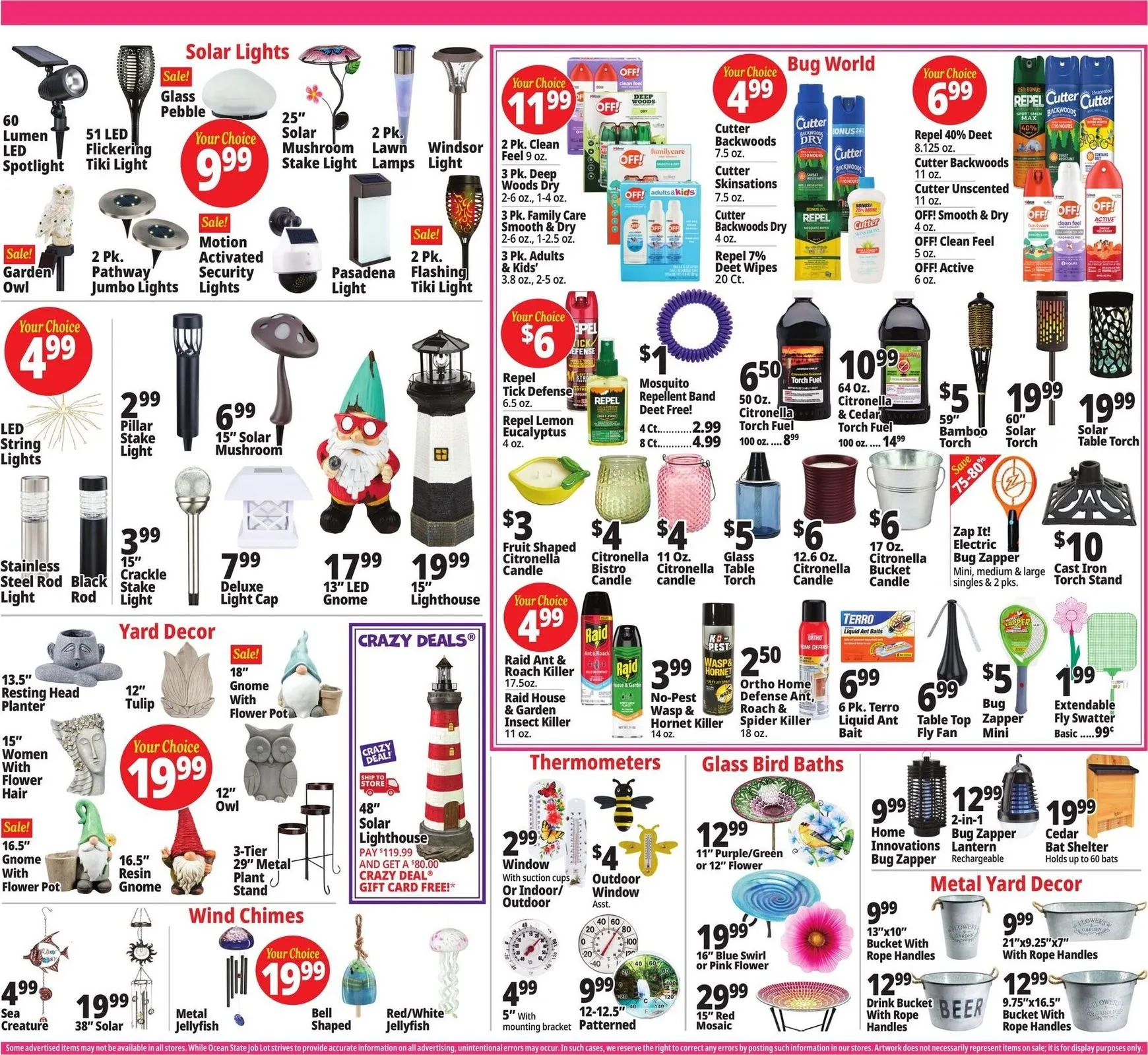 Weekly ad Current Ocean State Job Lot leaflet valid from Thursday 06/18/2026 to Wednesday 06/24/2026 from June 18 to June 24 2026 - Page 8
