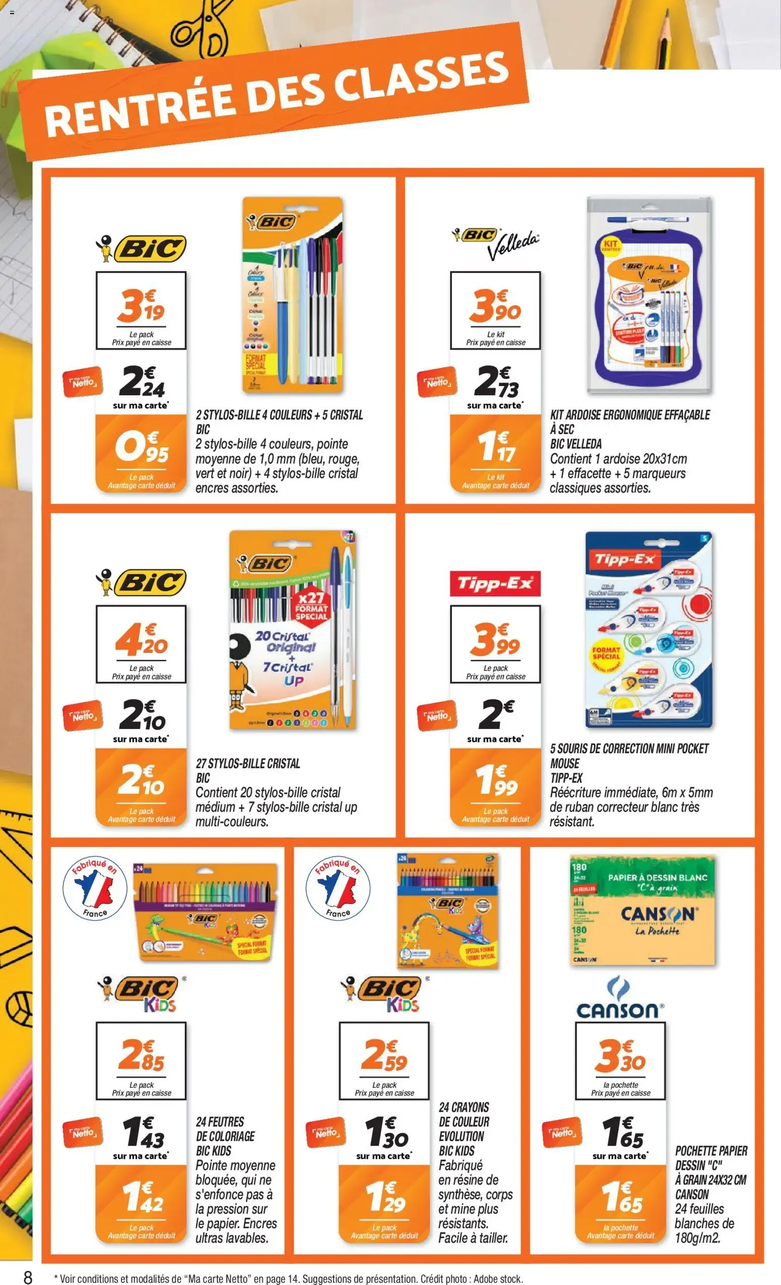 Netto catalogue à partir du 25/08/2026 - promo en ligne du 25 août au 31 août 2026 - Catalogue page 8