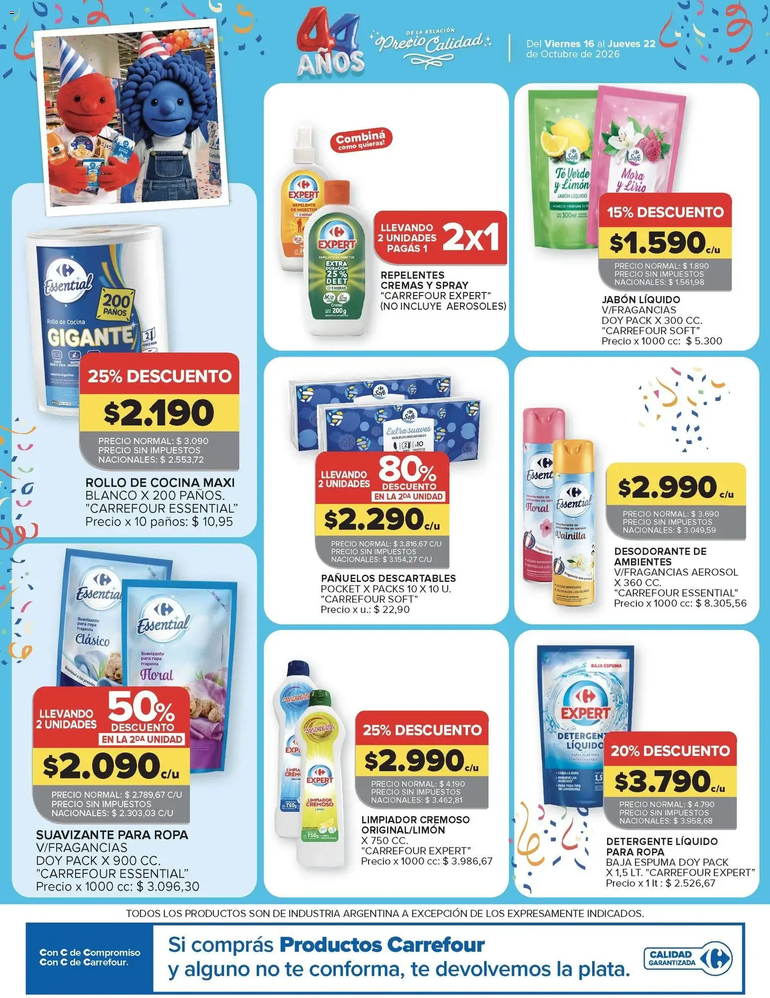 Ofertas de Carrefour Market catálogo del 16/10/2026 - 22/10/2026 16 de octubre al 22 de octubre 2026 - Página 4 del catálogo