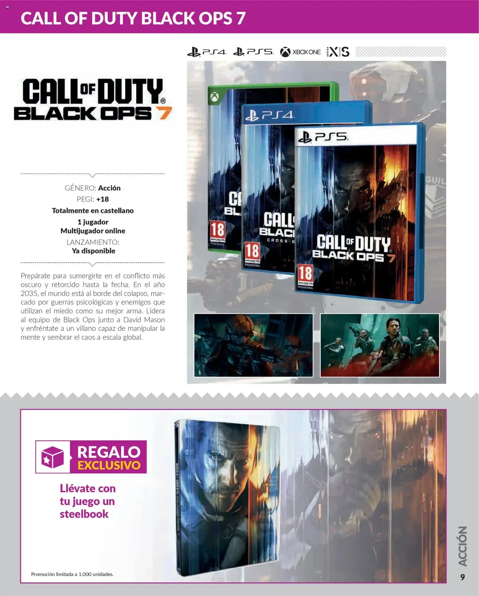 Catálogo de GAME CATÁLOGO 107 3 de diciembre al 31 de octubre 2026 - Página 9
