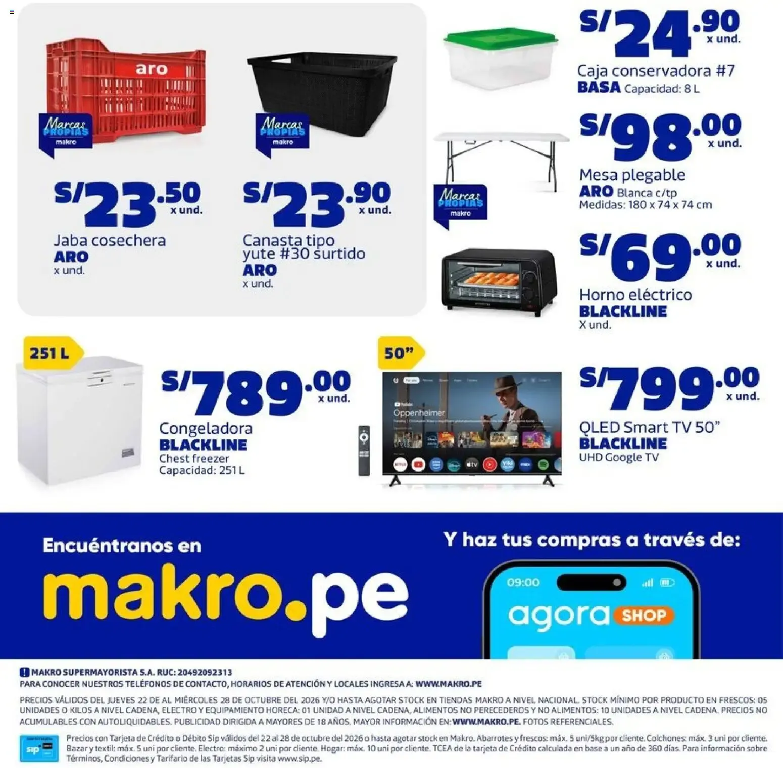 Catalogo de Makro Ahorro: El aliado para tu negocio 22 de octubre al 28 de octubre 2026 - Pag 29