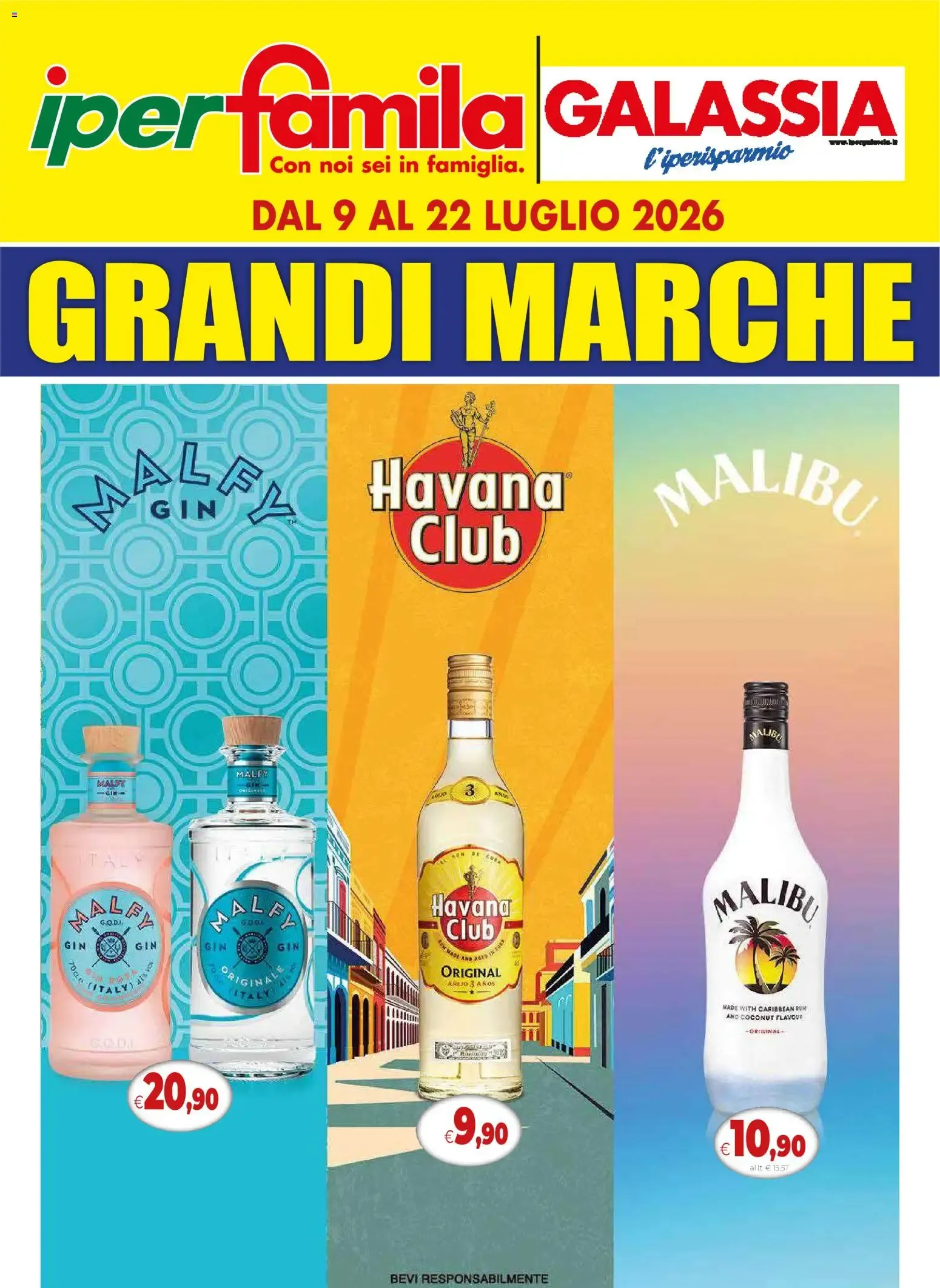 Nuovo Famila volantino Grandi Marche dal 09/07/2026 > offerte anteprima 🛍️ da 9 luglio a 22 luglio di 2026 - Pagina del volantino 1