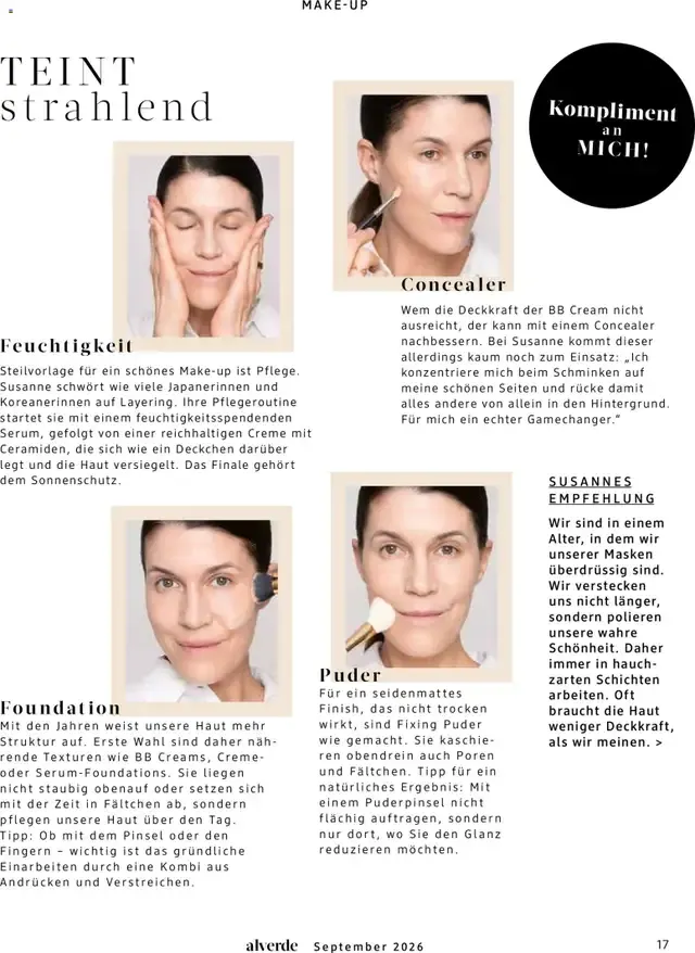dm Magazin alverde von 1. September bis 30. September 2026 - Prospekt seite 17
