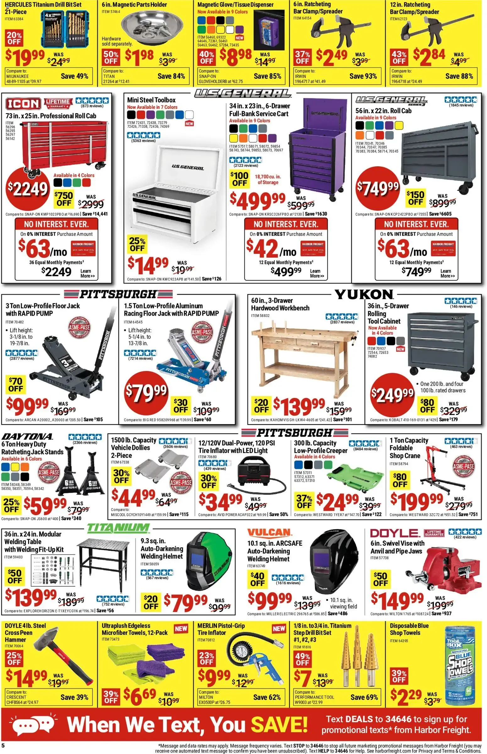 Weekly ad Harbor Freight Weekly Ad (10/05 - 10/11 2026) - Flyer from October 5 to October 11 2026 - Page 5