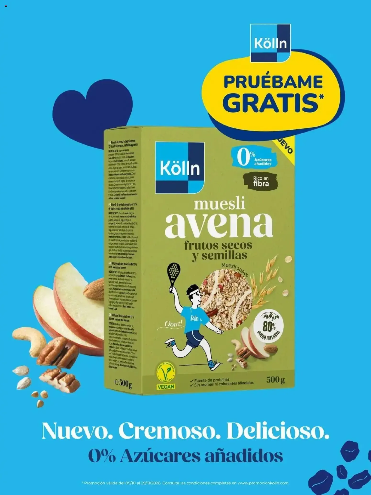 Catálogo de Kölln Muesli Avena Frutos Secos y Semillas - Pruébame Gratis 5 de octubre al 29 de noviembre 2026 - Página 1
