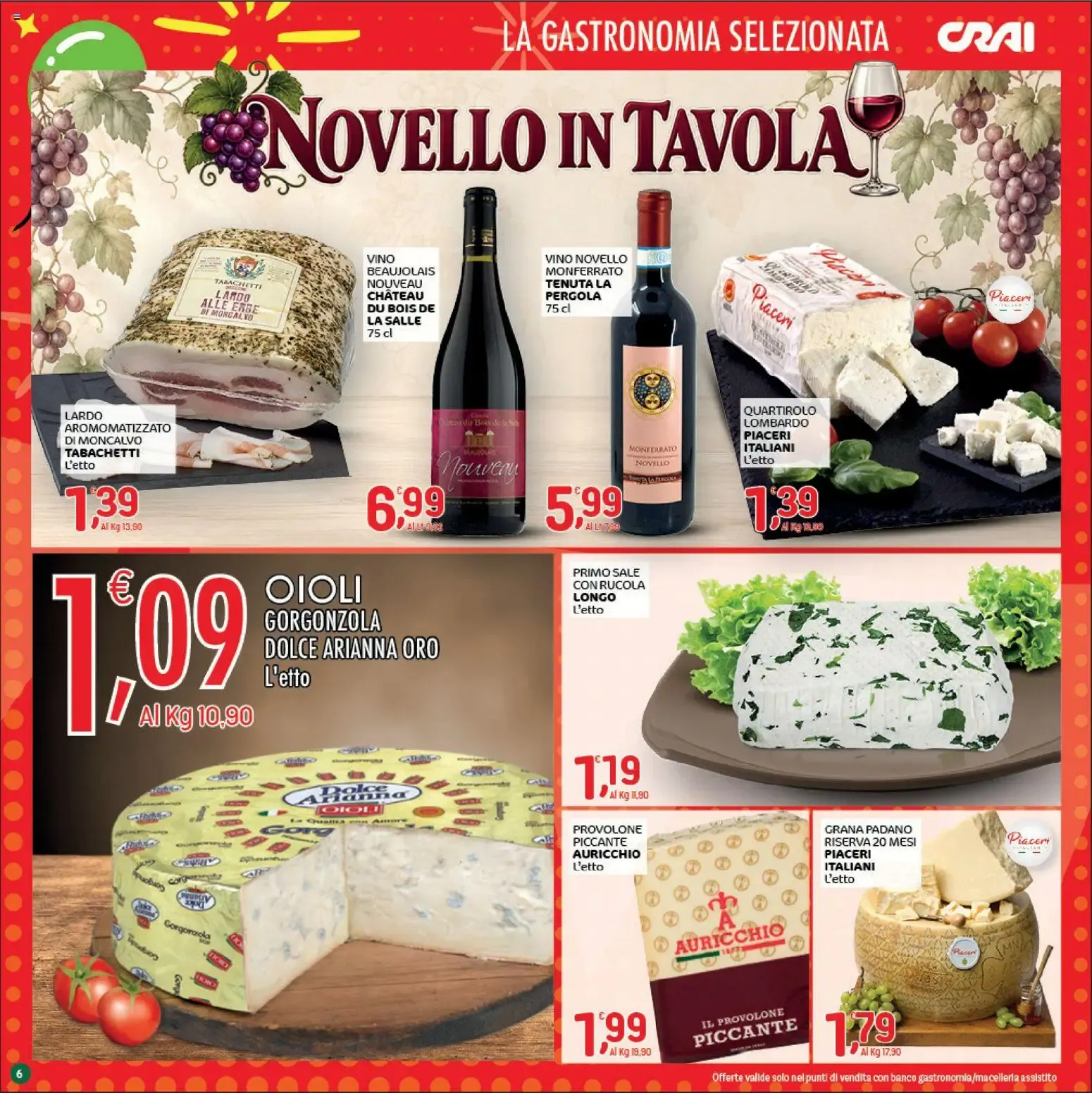CRAI Sottocosto in Festa - Grande Anniversario da 29 ottobre a 7 novembre di 2026 - Pagina del volantino 6