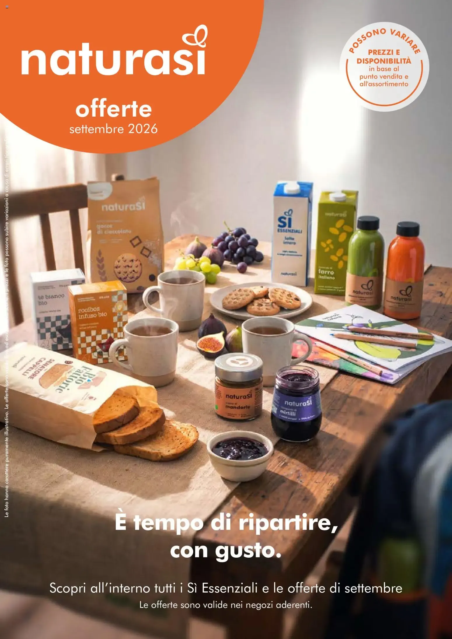 Nuovo Natura Sì volantino dal 09/09/2026 > offerte anteprima 🛍️ da 9 settembre a 6 ottobre di 2026 - Pagina del volantino 1