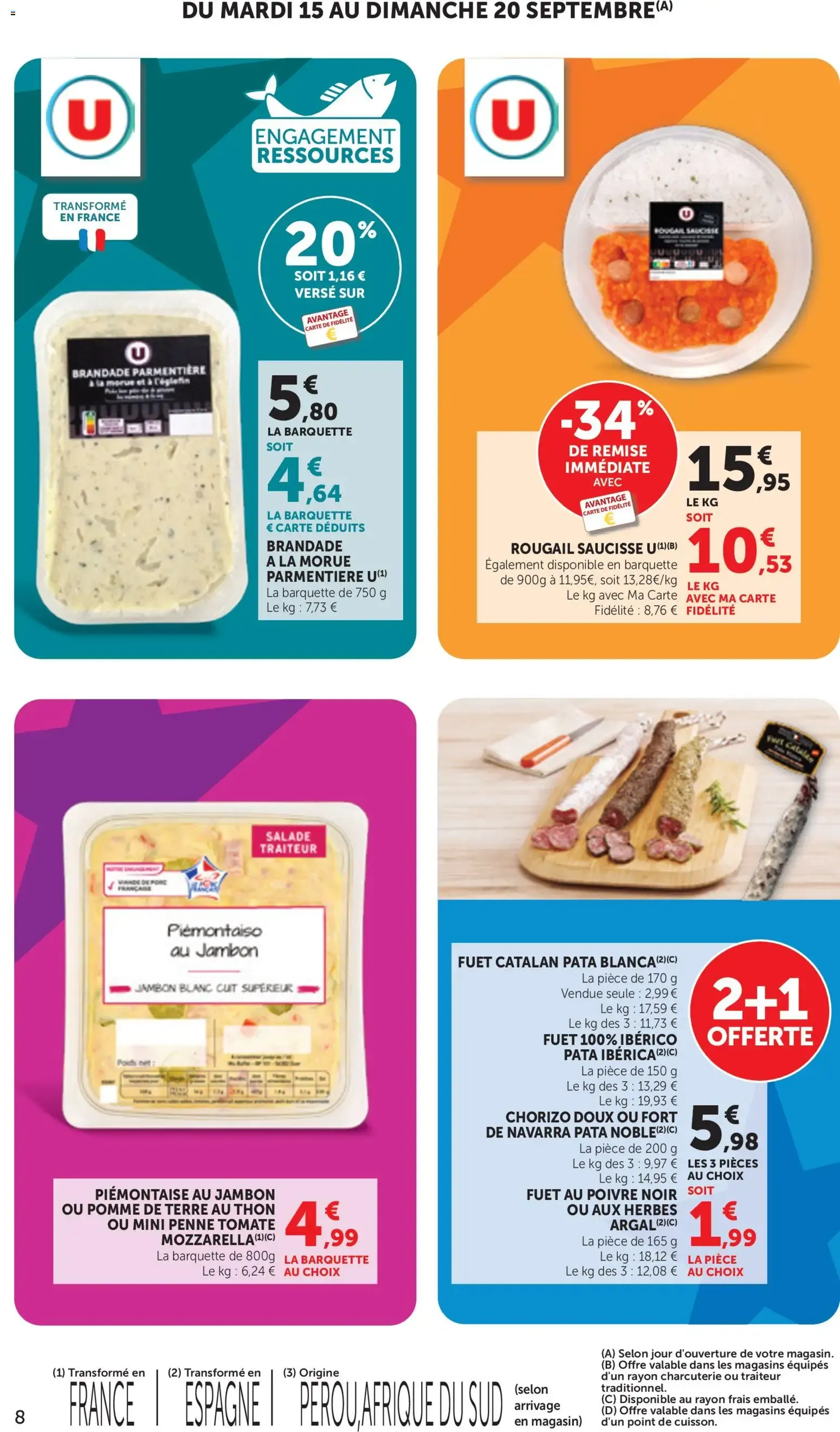 bi1 Catalogue supermarché à partir du 15/09/2026 - promo en ligne du 15 septembre au 27 septembre 2026 - Catalogue page 8