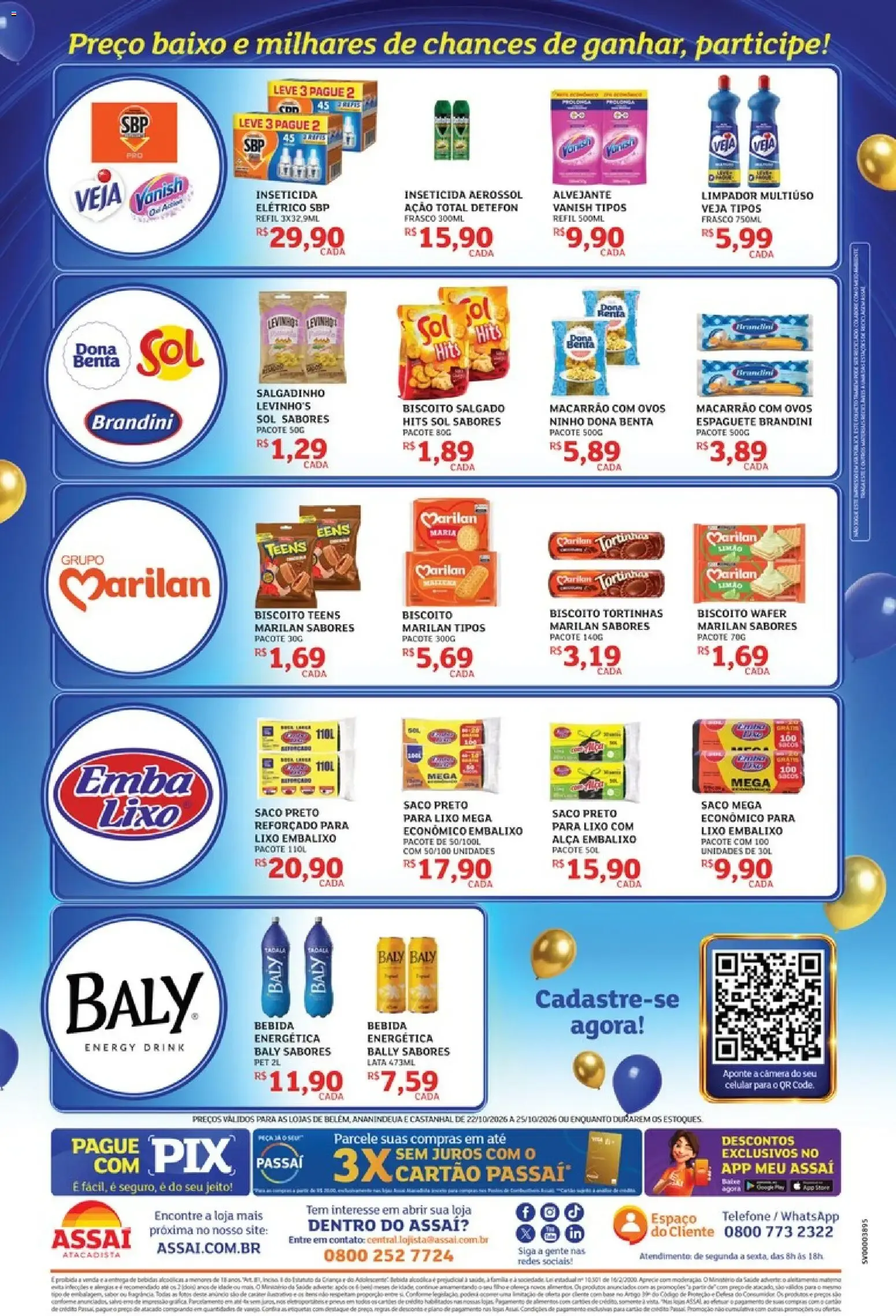 Encarte de Assaí Atacadista ofertas - PA de 22/10/2026 | Promoções Online 22 de outubro até 25 de outubro 2026 - Pagina 4