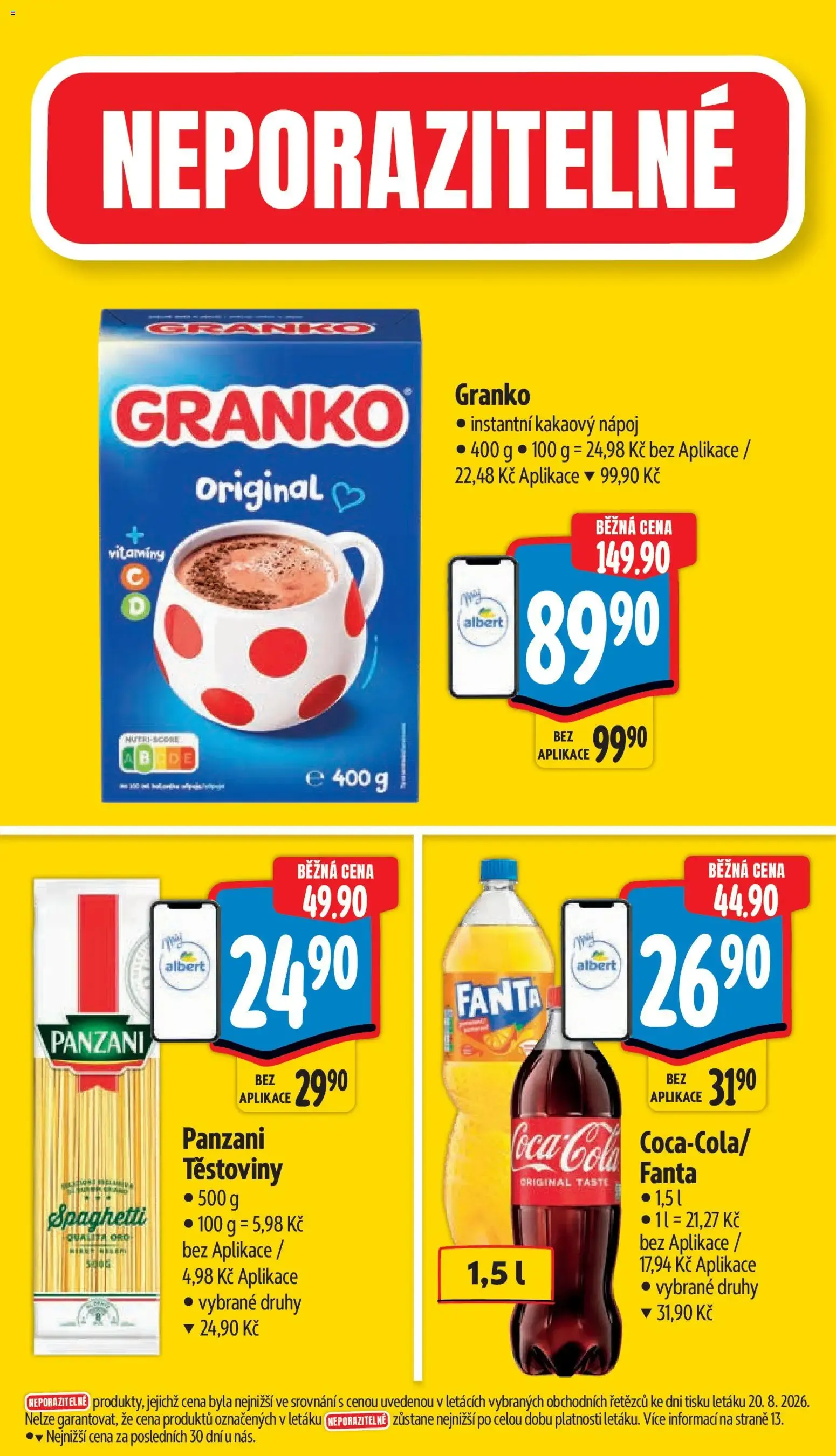 Albert leták - Supermarket od 26.08.2026 - Akční leták - 26. srpna 1. září 2026 - Page 5