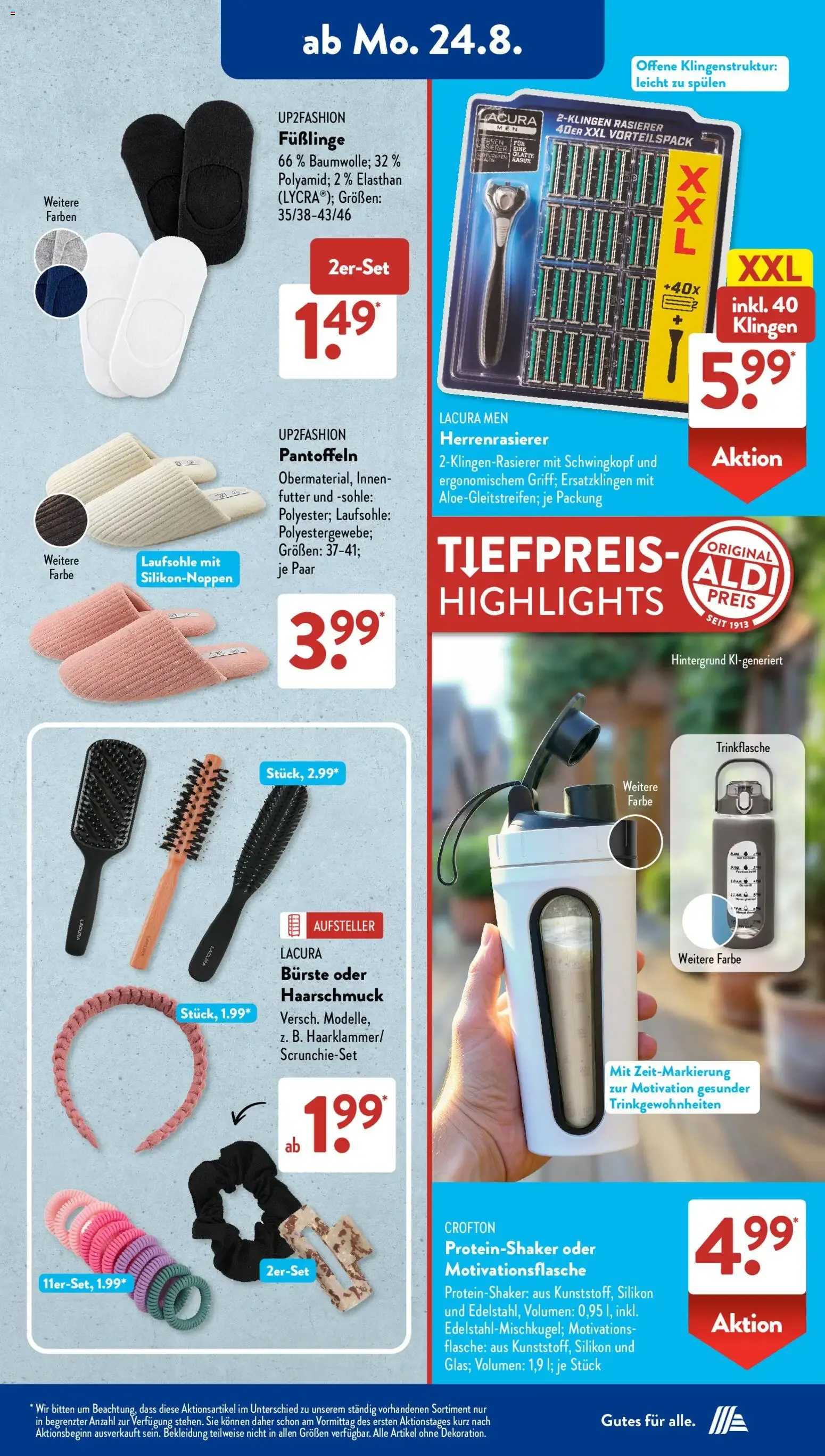 Aldi Süd Prospekt (ab 24.08.2026) zum Blättern von 24. August bis 29. August 2026 - Prospekt seite 5