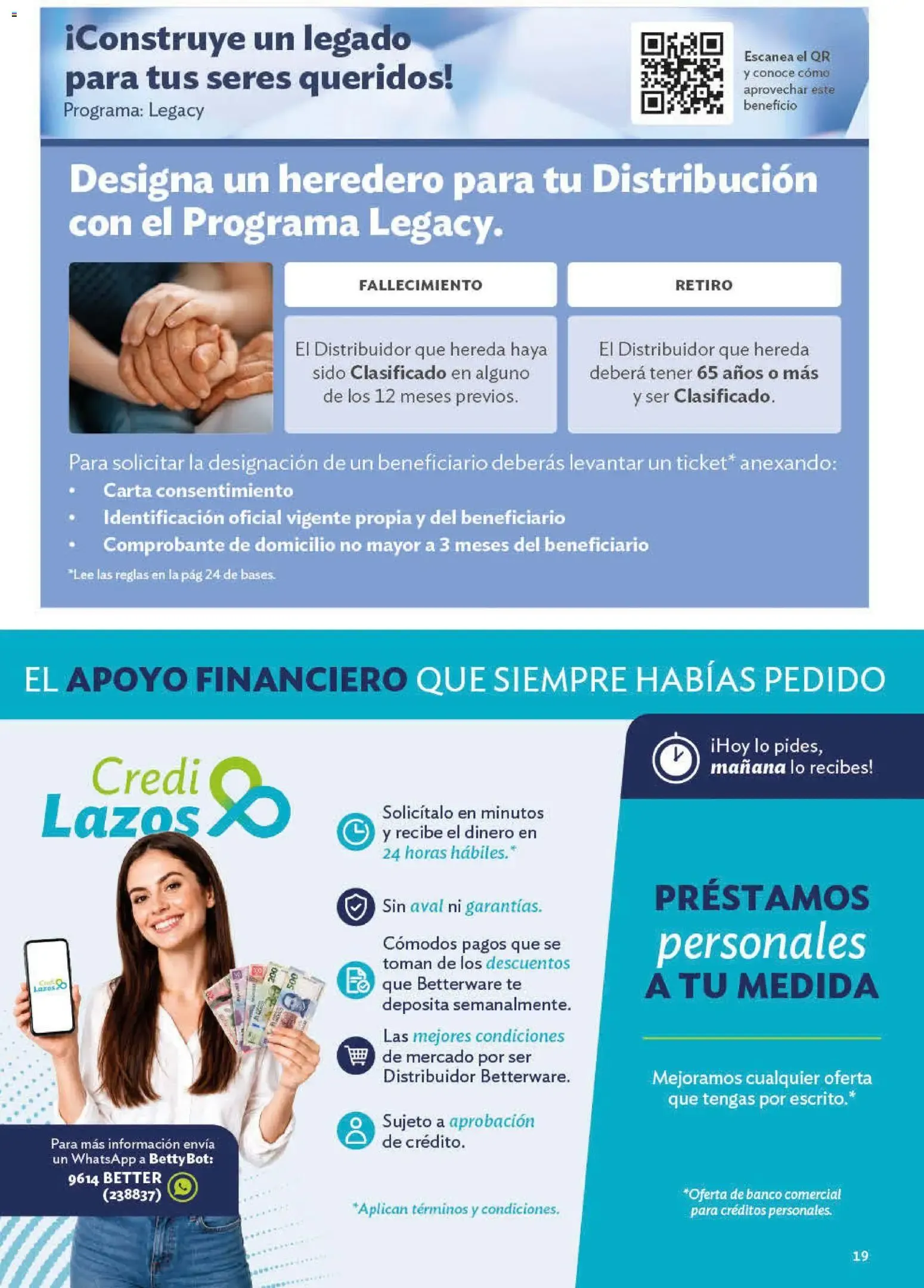 Catálogo de Programas de Oportunidades para ASOCIADOS Y DISTRIBUIDORES 29 de junio al 1 de enero 2027 - Pagina 19