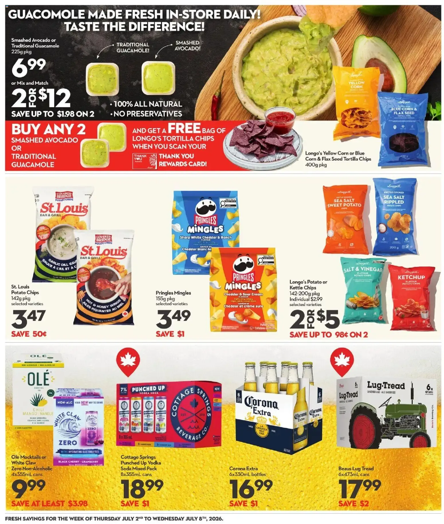 Longo's weekly flyer / circulaire from Jul 2, 2026 > weekly specials & deals from July 2 to July 8 2026 - flyer page 16