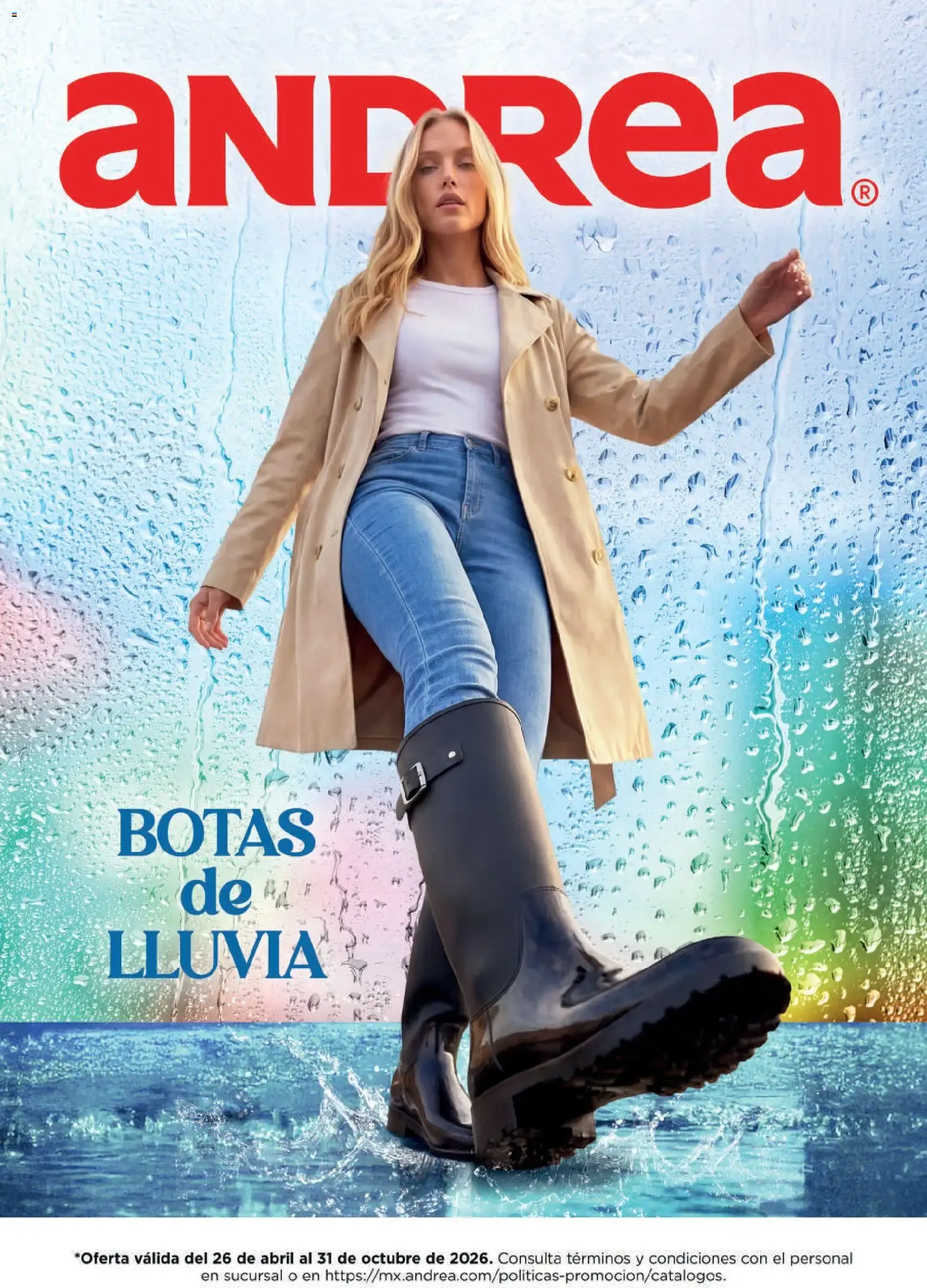 Catálogo de Andrea catálogo Botas de Lluvia 2026 - Catálogos en línea de 26/04 - 31/10 26 de abril al 31 de octubre 2026 - Pagina 1