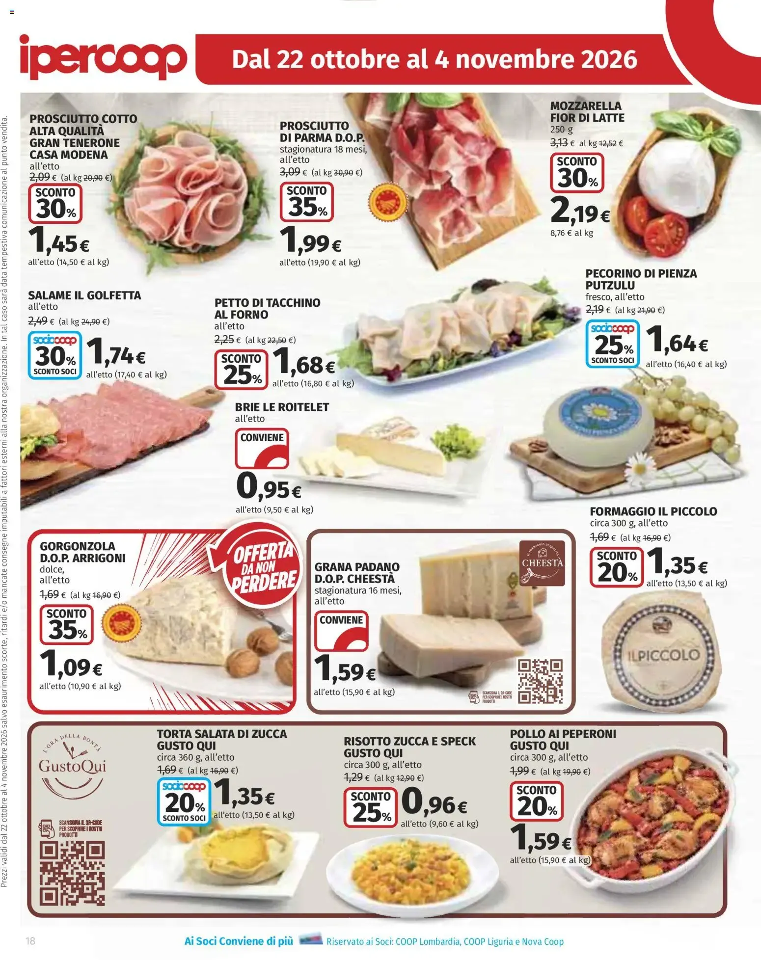 Anteprima volantino Ipercoop dal 22/10/2026 - nuovo offerte da 22 ottobre a 4 novembre di 2026 - Pagina del volantino 18