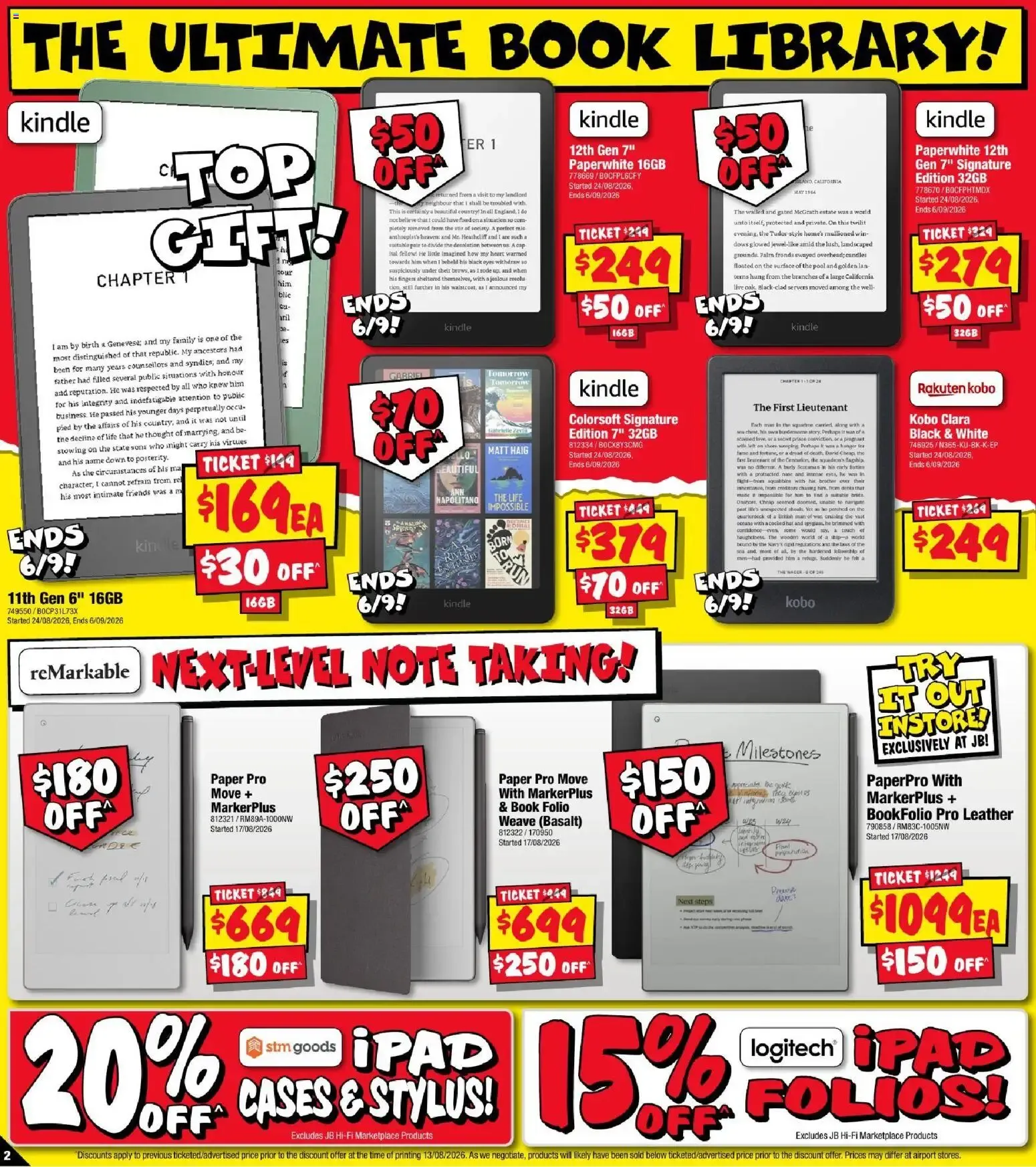 JB Hi-Fi catalogue Deals for Dad - 27/08/2026 > weekly / monthly specials - Catalogue valid from 27 August to 9 September 2026 - page 2