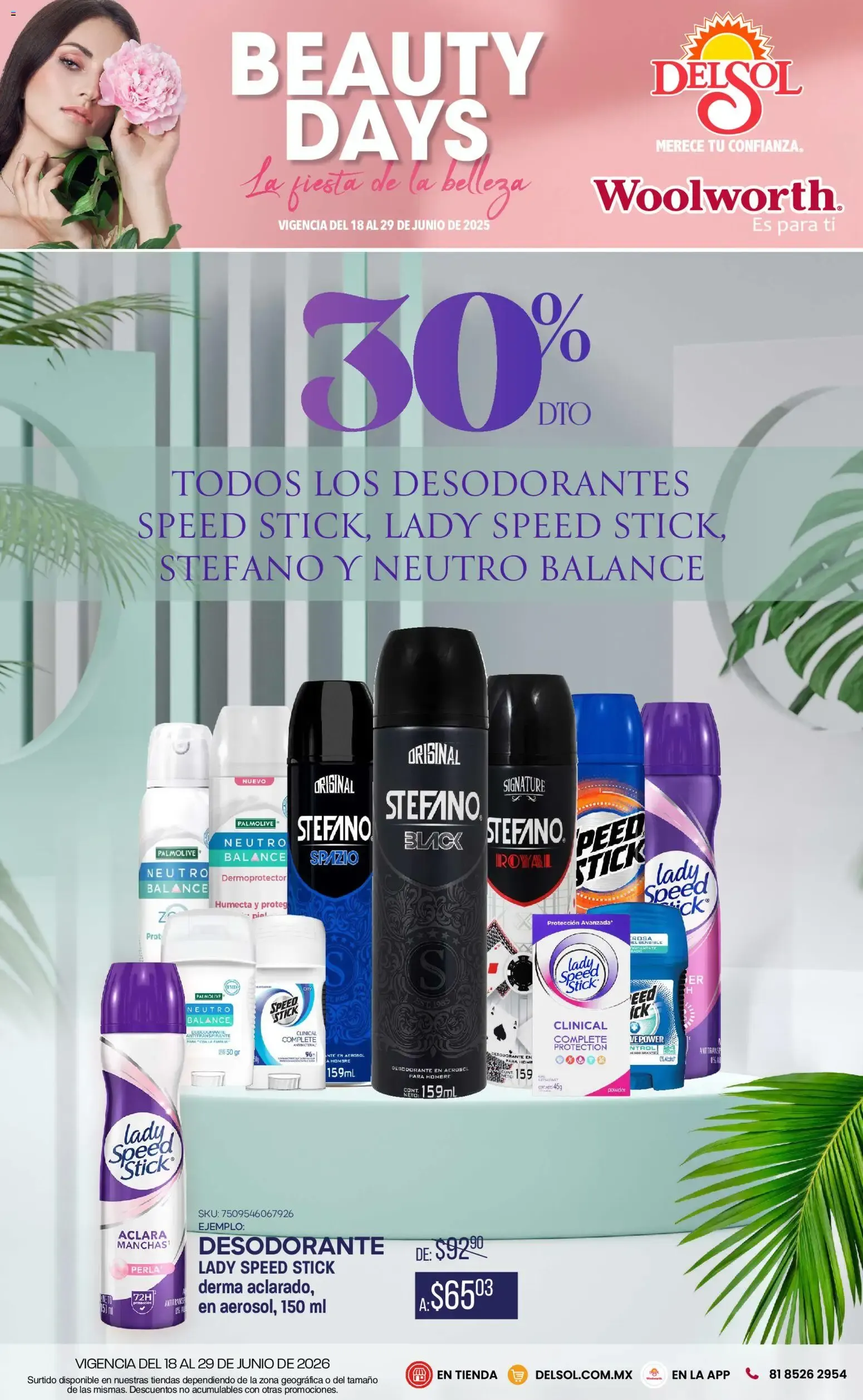 Catálogo de Del Sol y Woolworth catálogo Beauty Days (18/06/2026 - 29/06/2026) - catálogo en línea 18 de junio al 29 de junio 2026 - Pagina 4
