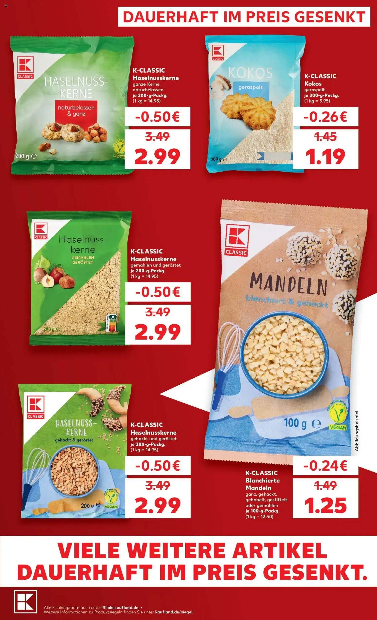 Kaufland Classic: Discount-Billig! Dauerhaft im Preis gesenkt van 1 oktober tot 31 oktober 2026 - Folder pagina 7