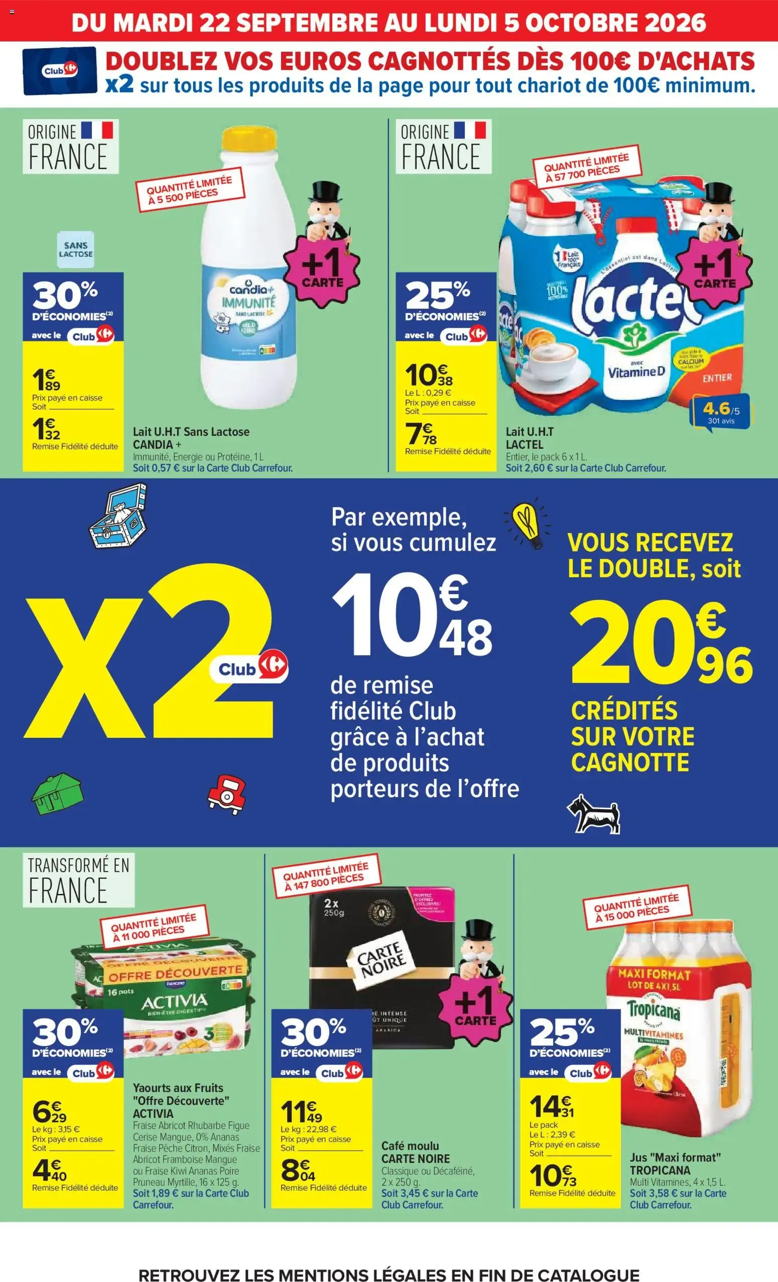 Carrefour catalogue à partir du 22/09/2026 - promo en ligne du 22 septembre au 5 octobre 2026 - Catalogue page 12