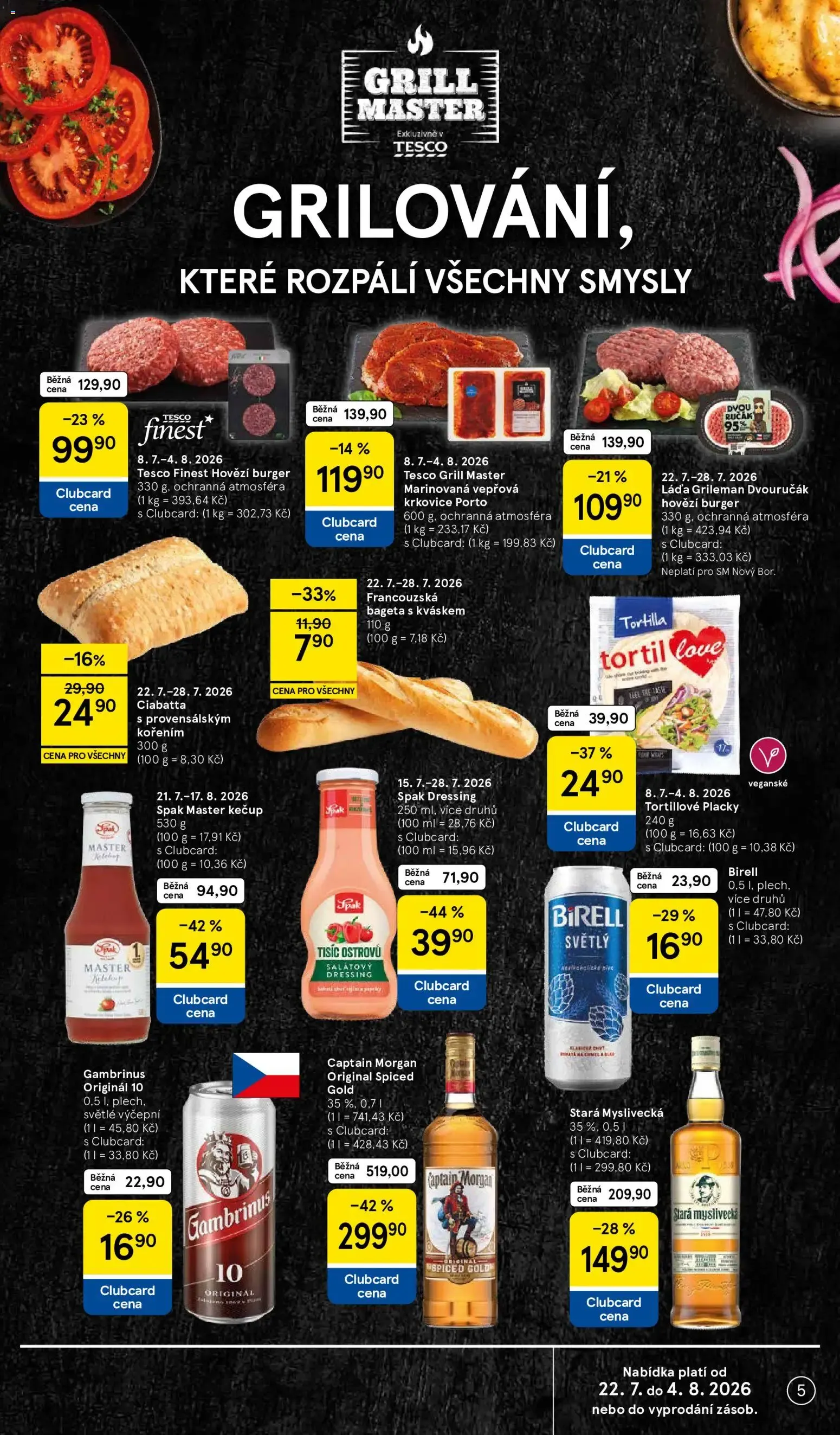 TESCO supermarket - 22. července 28. července 2026 - Page 5