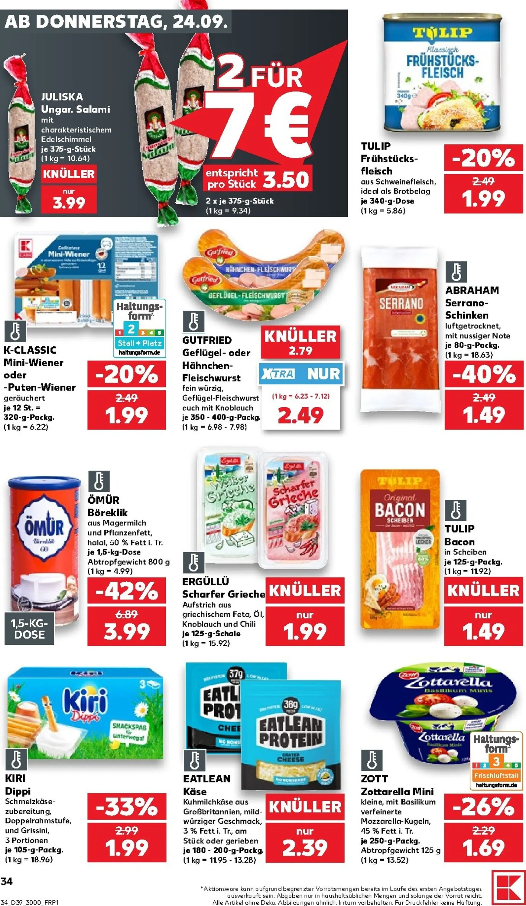 Kaufland Prospekt nächste Woche – von Donnerstag 24.09.2026 bis Mittwoch 30.09.2026 von 24. September bis 30. September 2026 - Prospekt seite 35