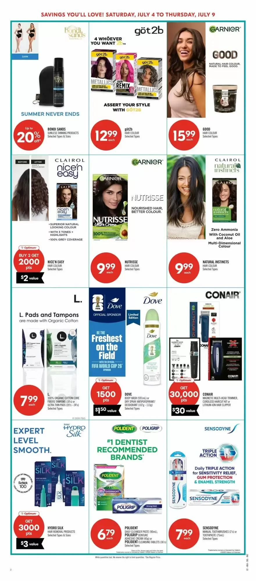 Shoppers Drug Mart flyer week 27 from July 4 to July 9 2026 - flyer page 10