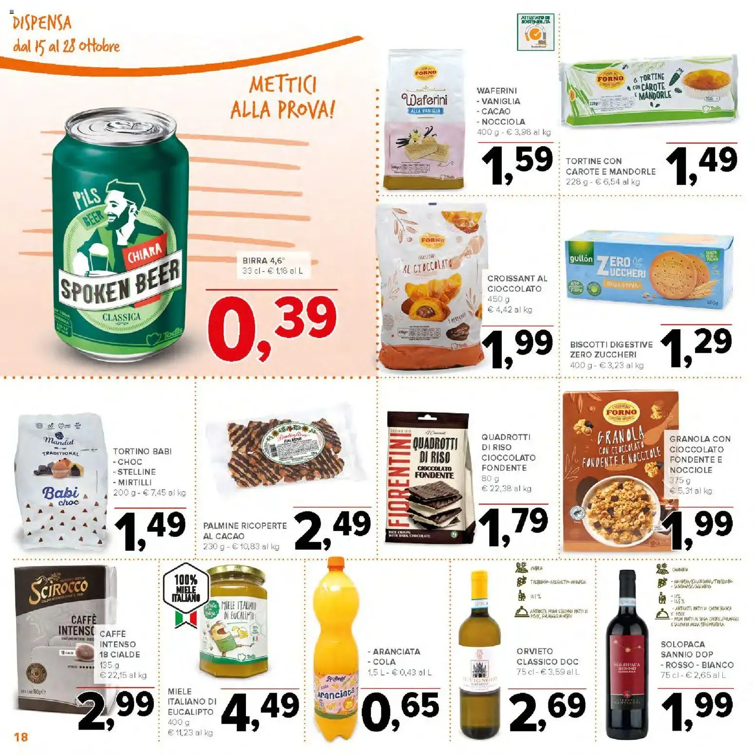 Nuovo Halloween volantino di Todis dal 15/10/2026 > offerte anteprima 🍂 da 15 ottobre a 28 ottobre di 2026 - Pagina del volantino 18