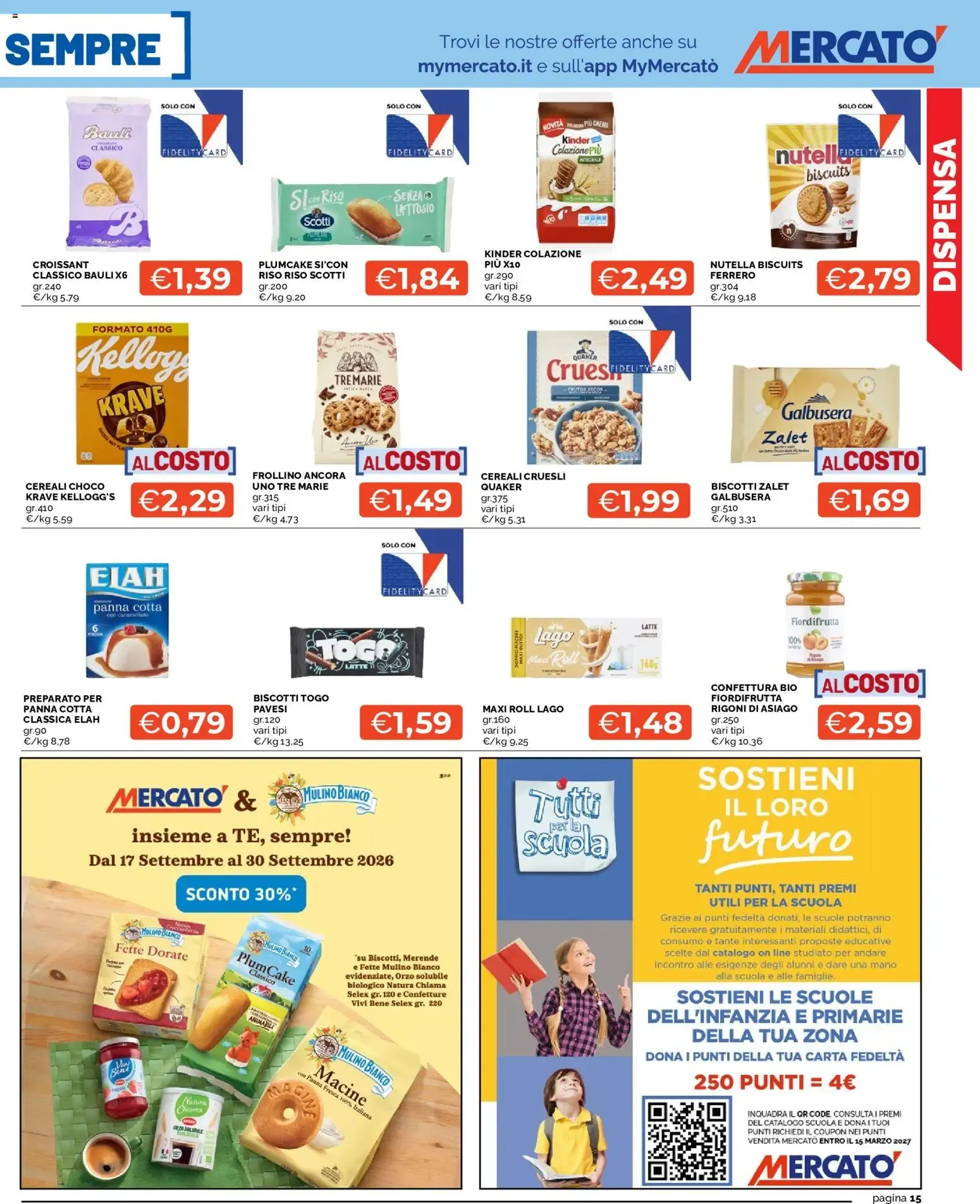 Mercatò volantino dal 17/09/2026 - online Offerte da 17 settembre a 30 settembre di 2026 - Pagina del volantino 14