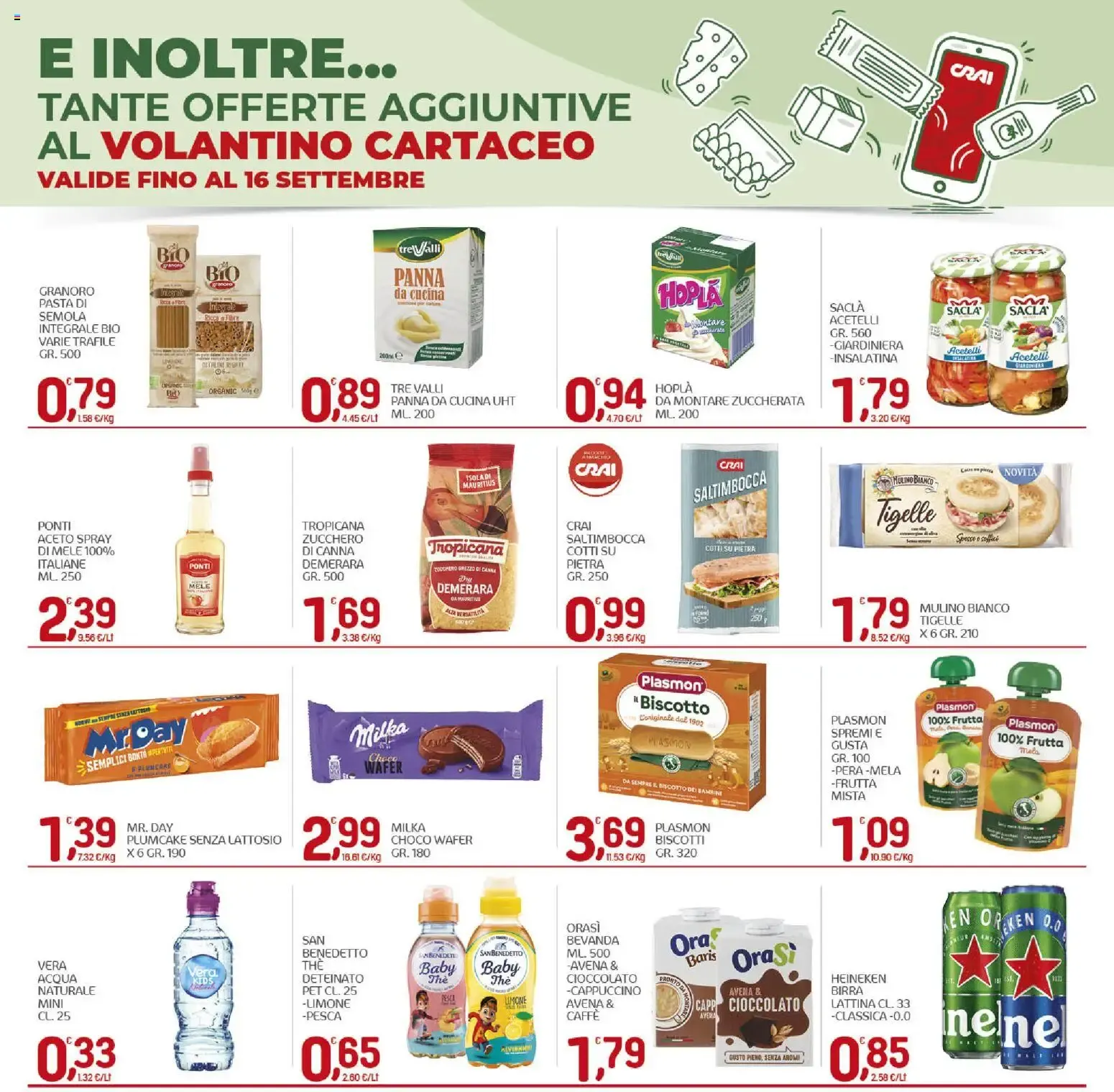 Nuovo CRAI volantino dal 03/09/2026 > offerte anteprima 🛍️ da 3 settembre a 13 settembre di 2026 - Pagina del volantino 16