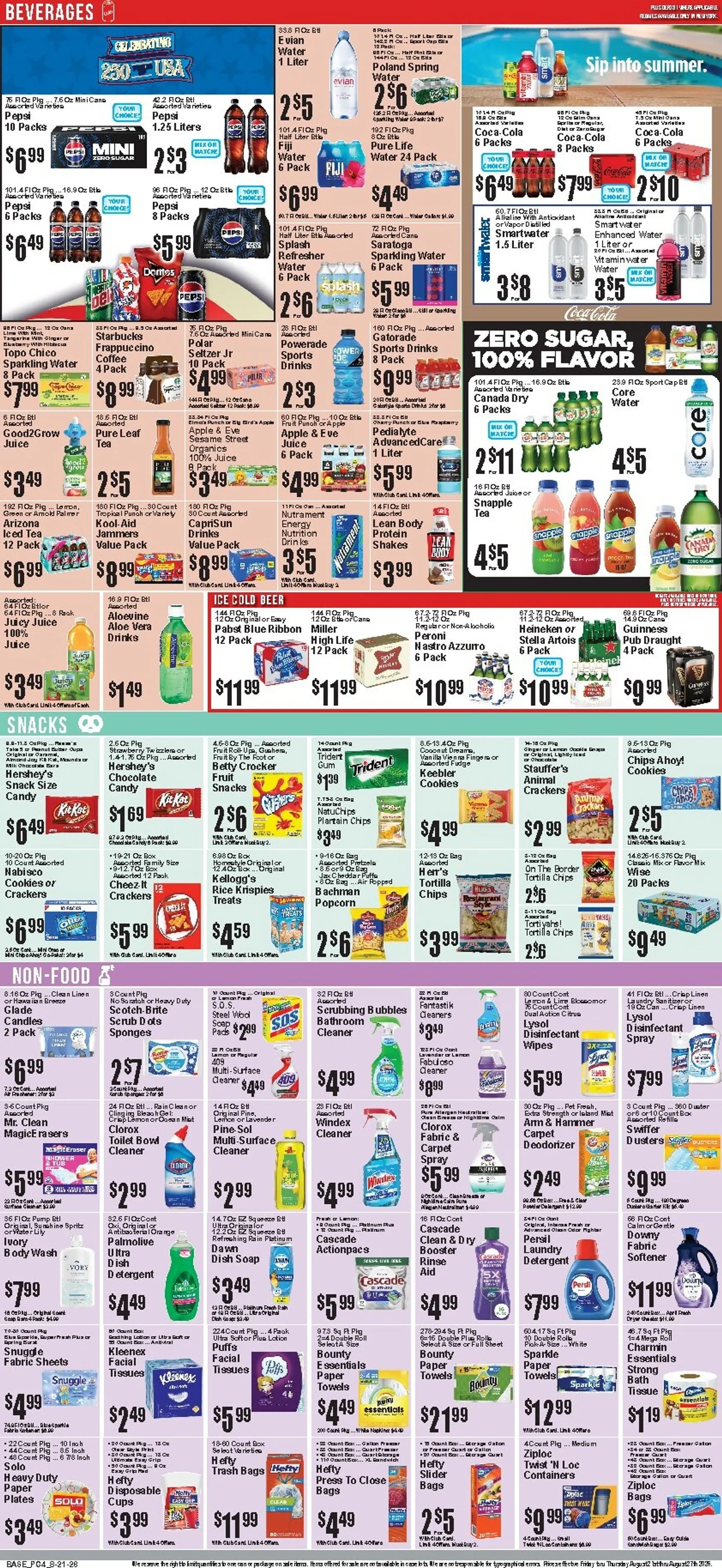 Weekly ad Current Food Universe leaflet valid from Friday 08/21/2026 to Thursday 08/27/2026 from August 21 to August 27 2026 - Page 5