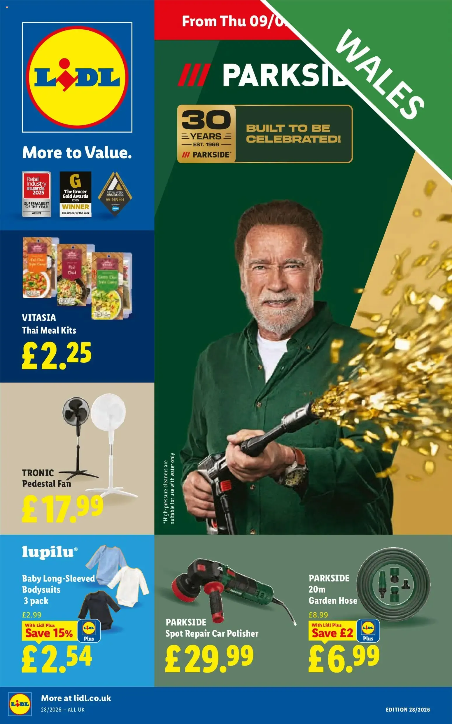 Weekly offers Lidl Wales (09/07/2026 - 15/07/2026) - Offers Online from 9 July to 15 July 2026 - Catalogue Page 1