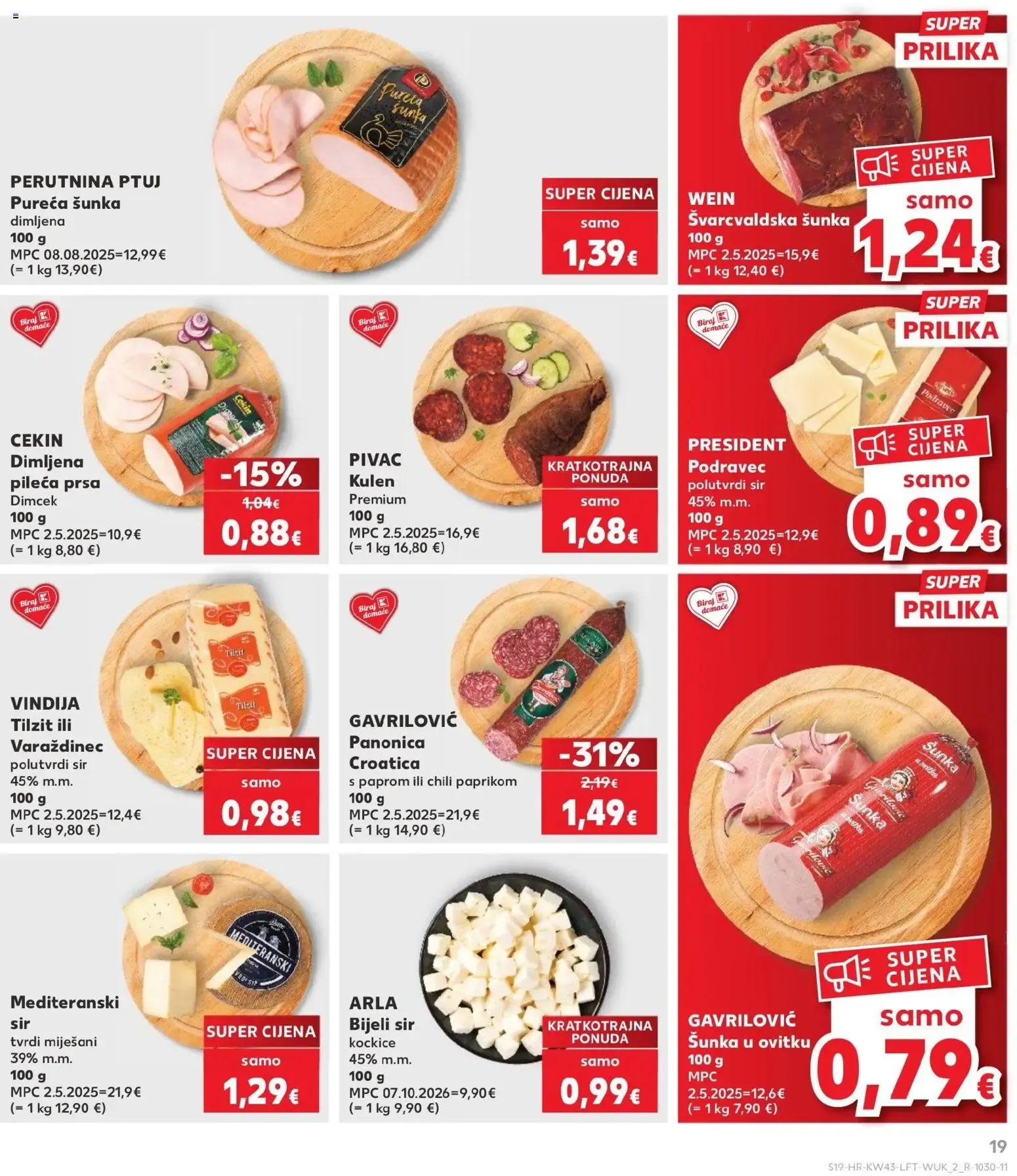 Katalog Kaufland Katalog novi od 21.10.2026 na listanje > letak digitalni od 21. listopada do 27. listopada 2026. - Pregled Stranica 19
