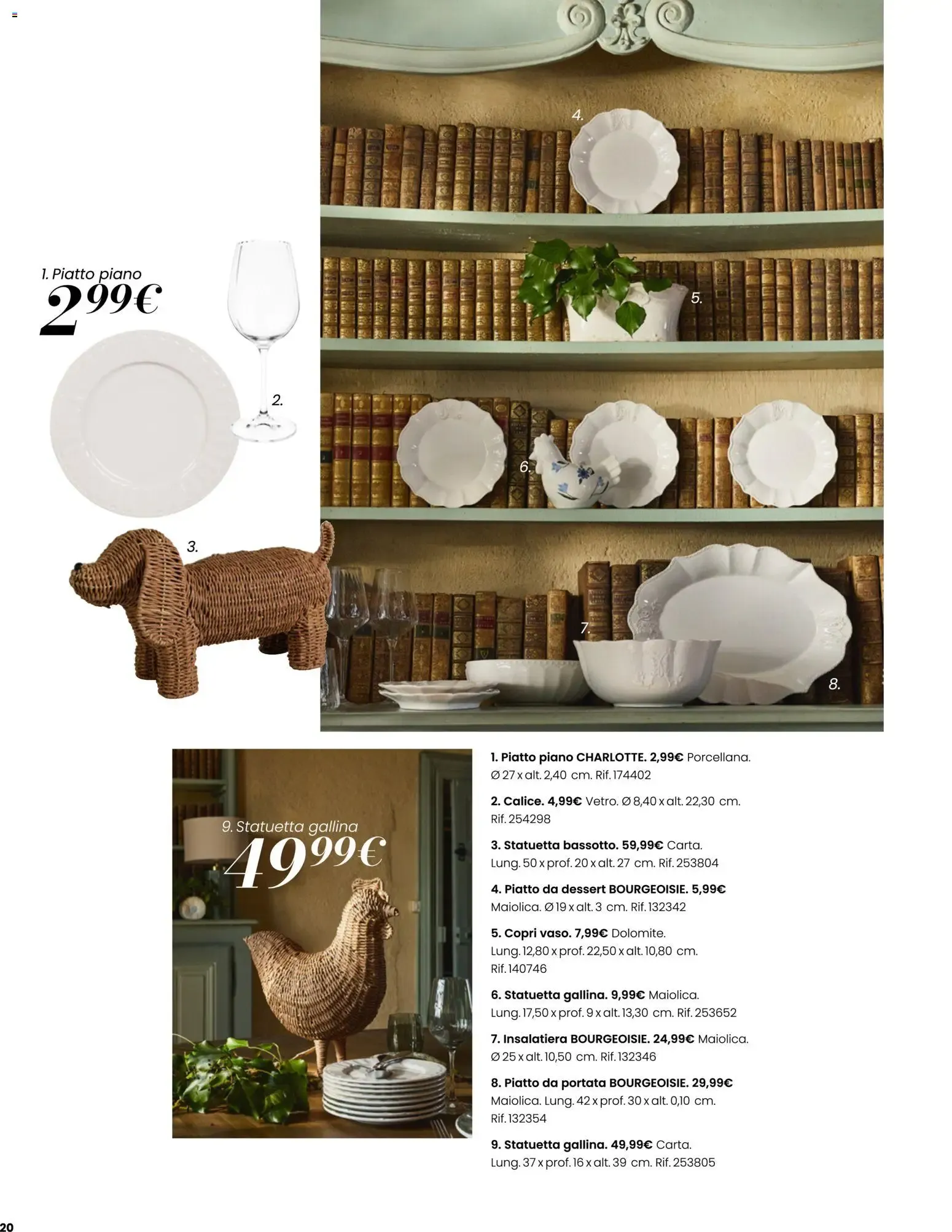 MAISONS DU MONDE PERCORSI INTERIORI COLLEZIONE AUTUNNO-INVERNO 2026 da 23 settembre a 20 marzo di 2027 - Pagina del volantino 20